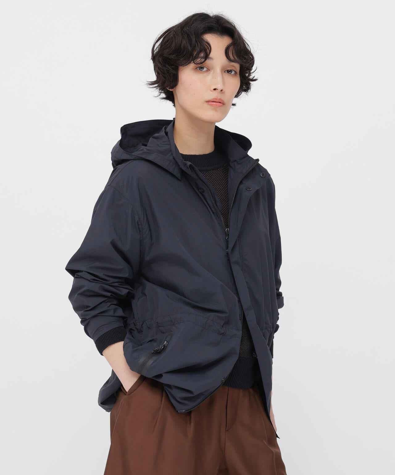 RECYCLED LIGHTWEIGHT NYLON POPLIN BLOUSON