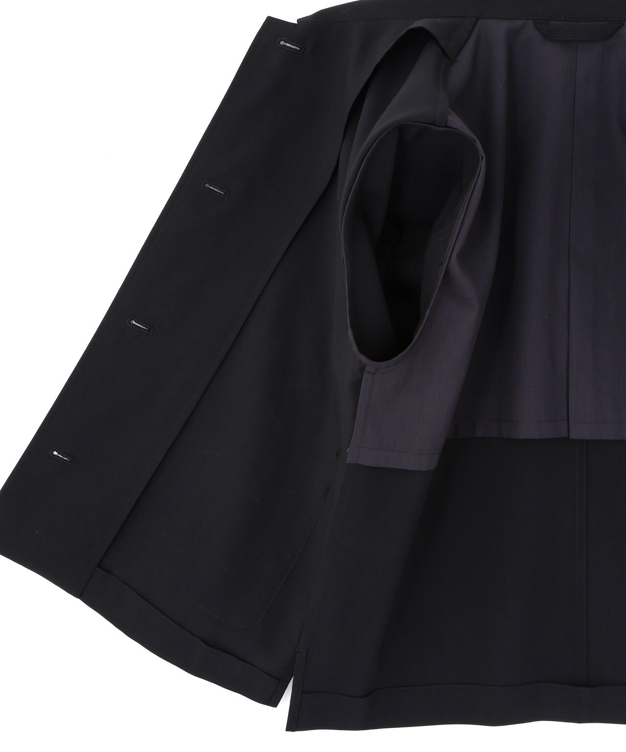 FINE WOOL POPLIN JACKET