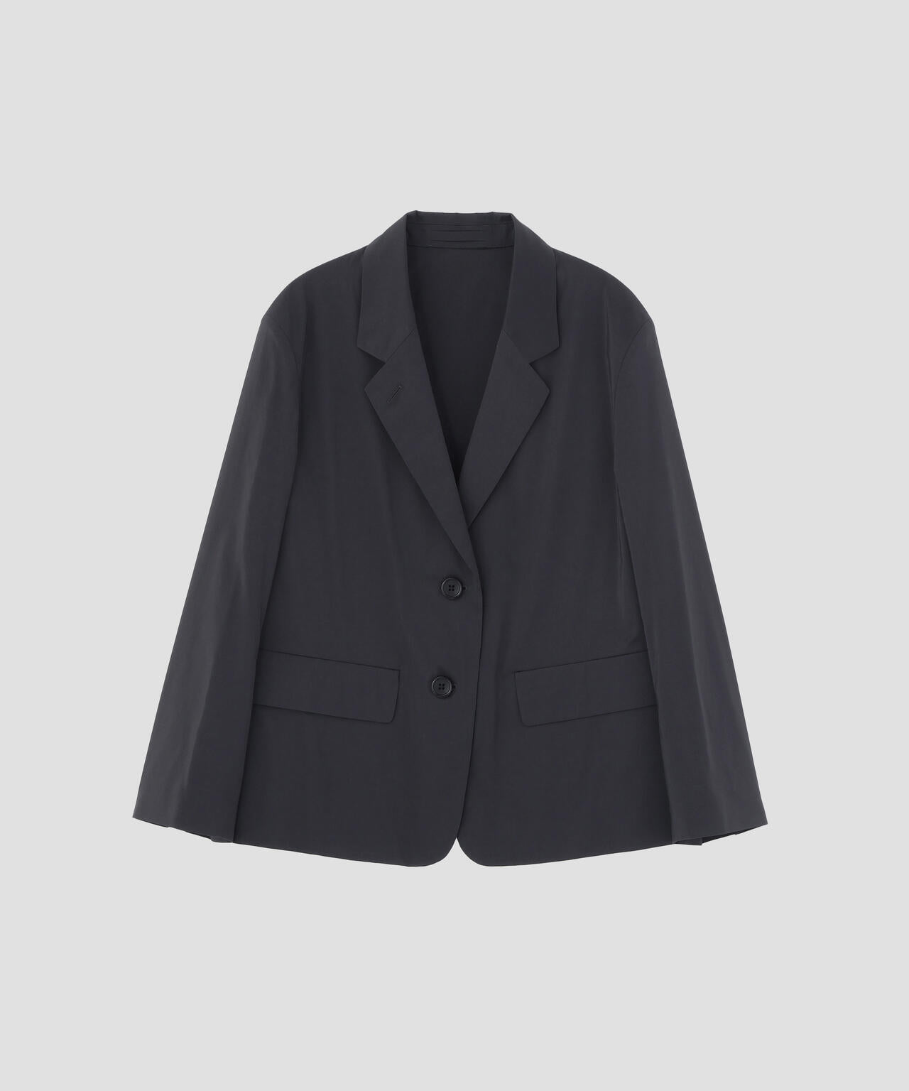 FINE STRIPE COTTON SILK JACKET