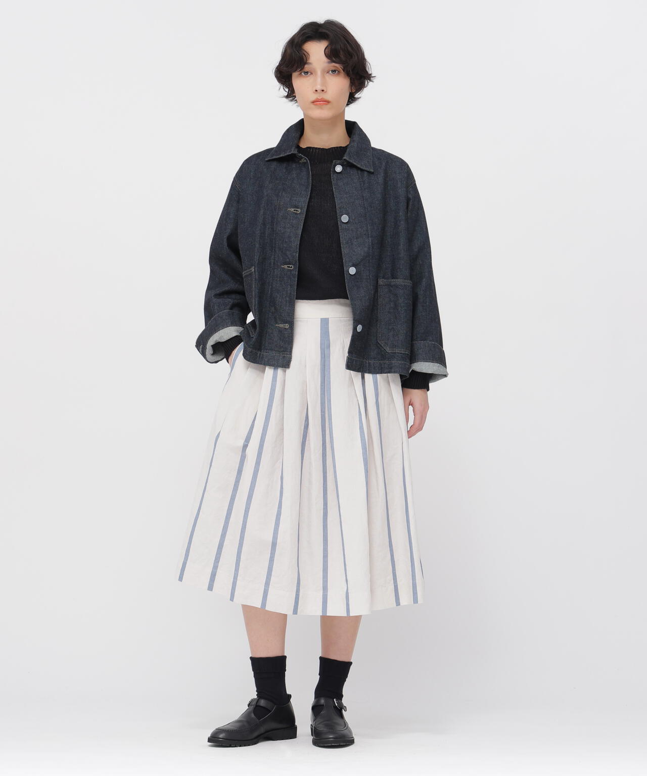 LIGHT DENIM BLOUSON