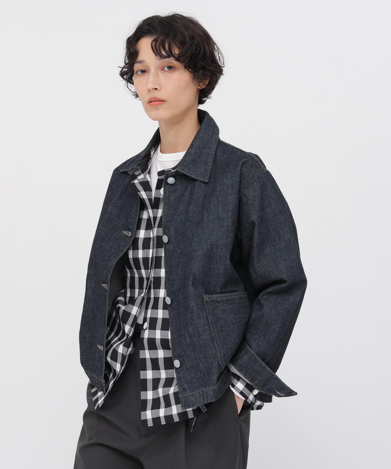LIGHT DENIM BLOUSON