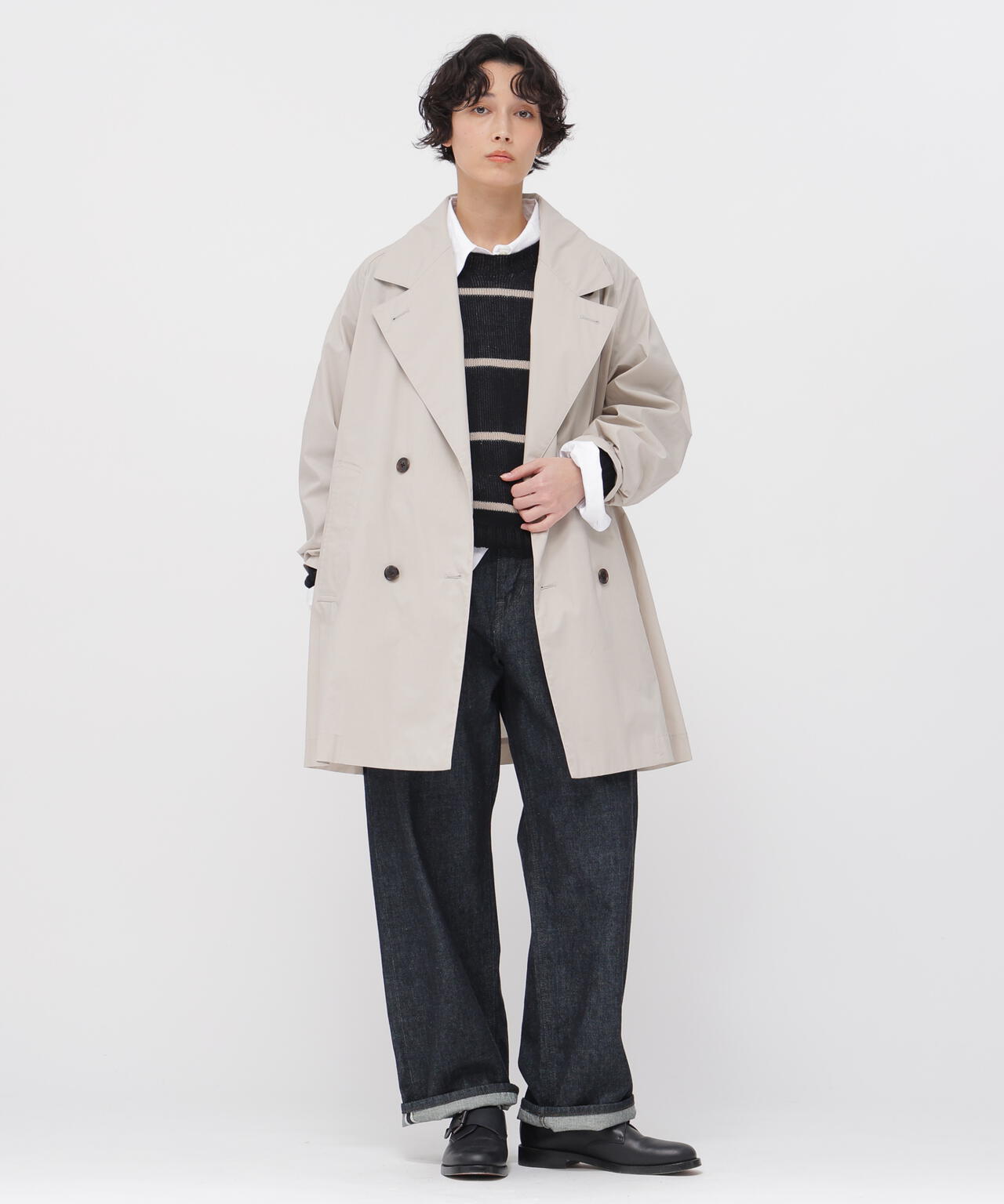 FINE COTTON COATING COAT