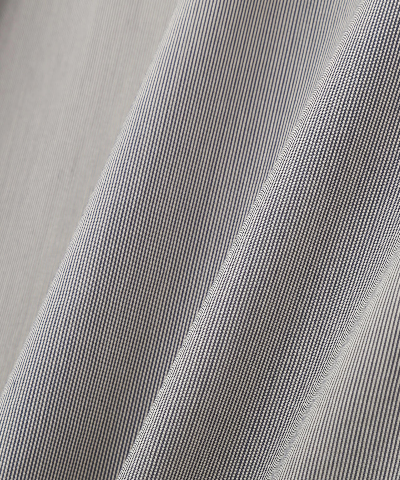 FINE STRIPE COTTON SILK SKIRT