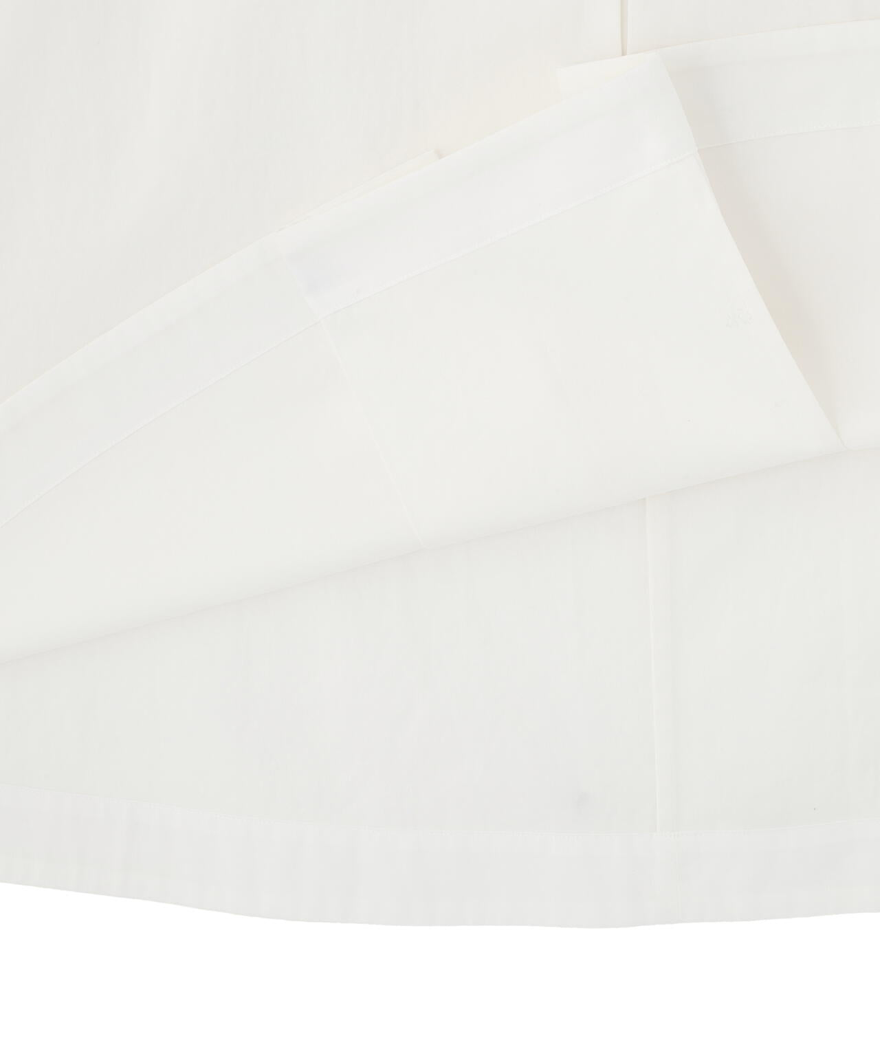 STIFF COTTON TWILL SKIRT