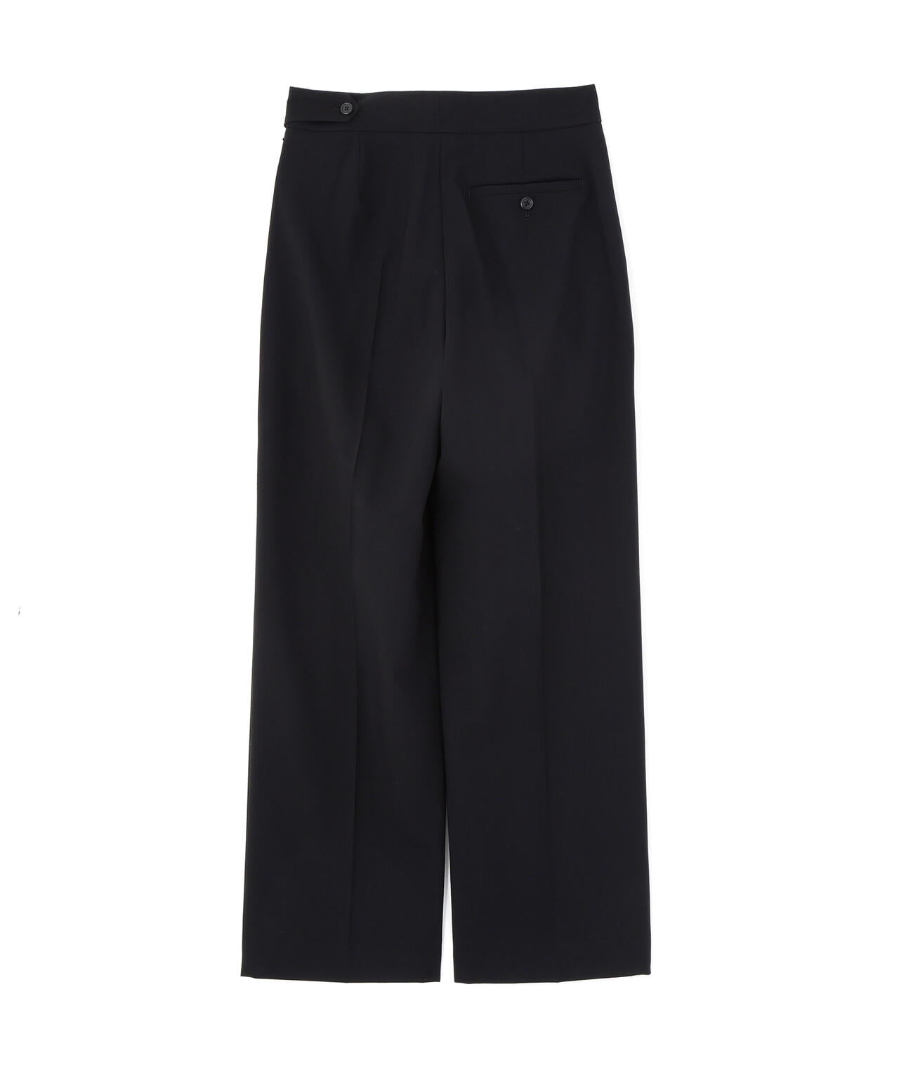 FINE WOOL POPLIN TROUSERS
