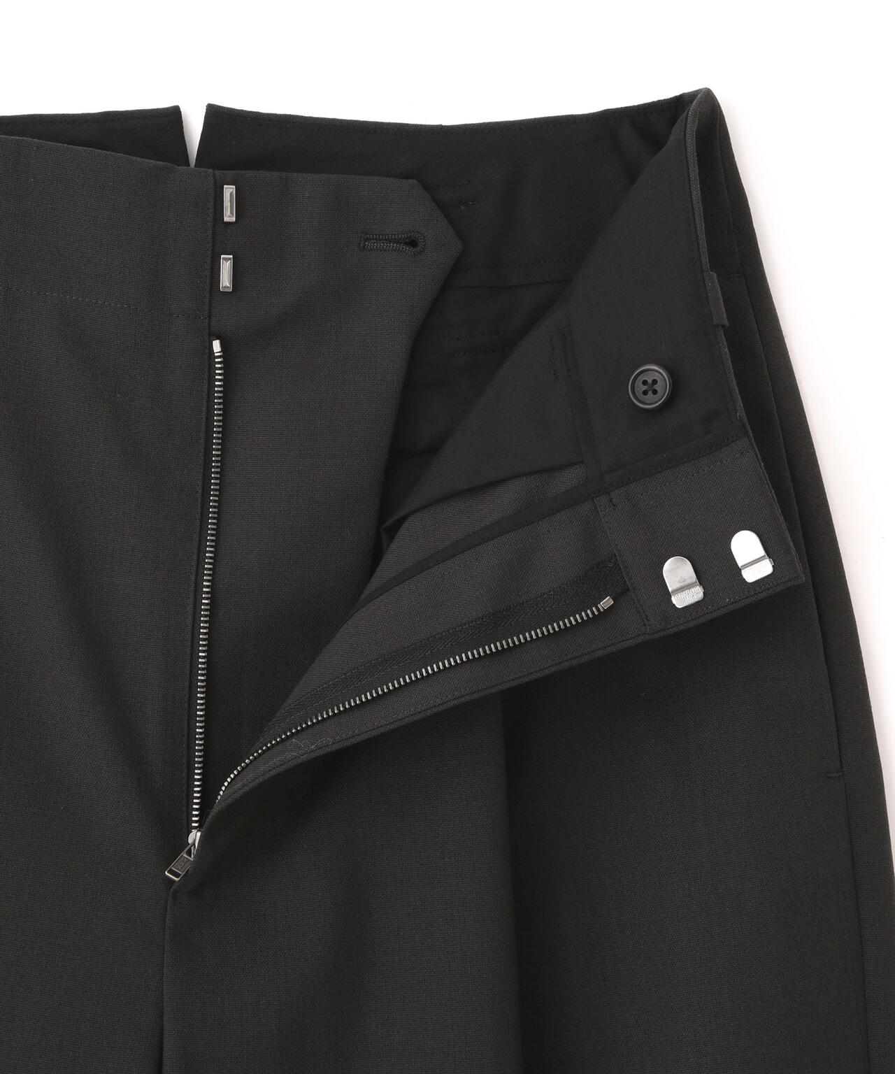 TWISTED WOOL TROUSERS