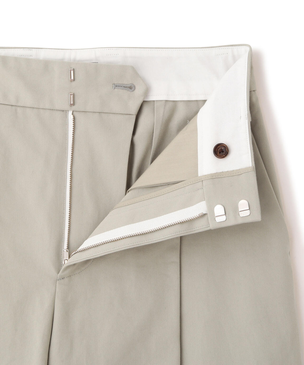 COTTON TWILL TROUSERS
