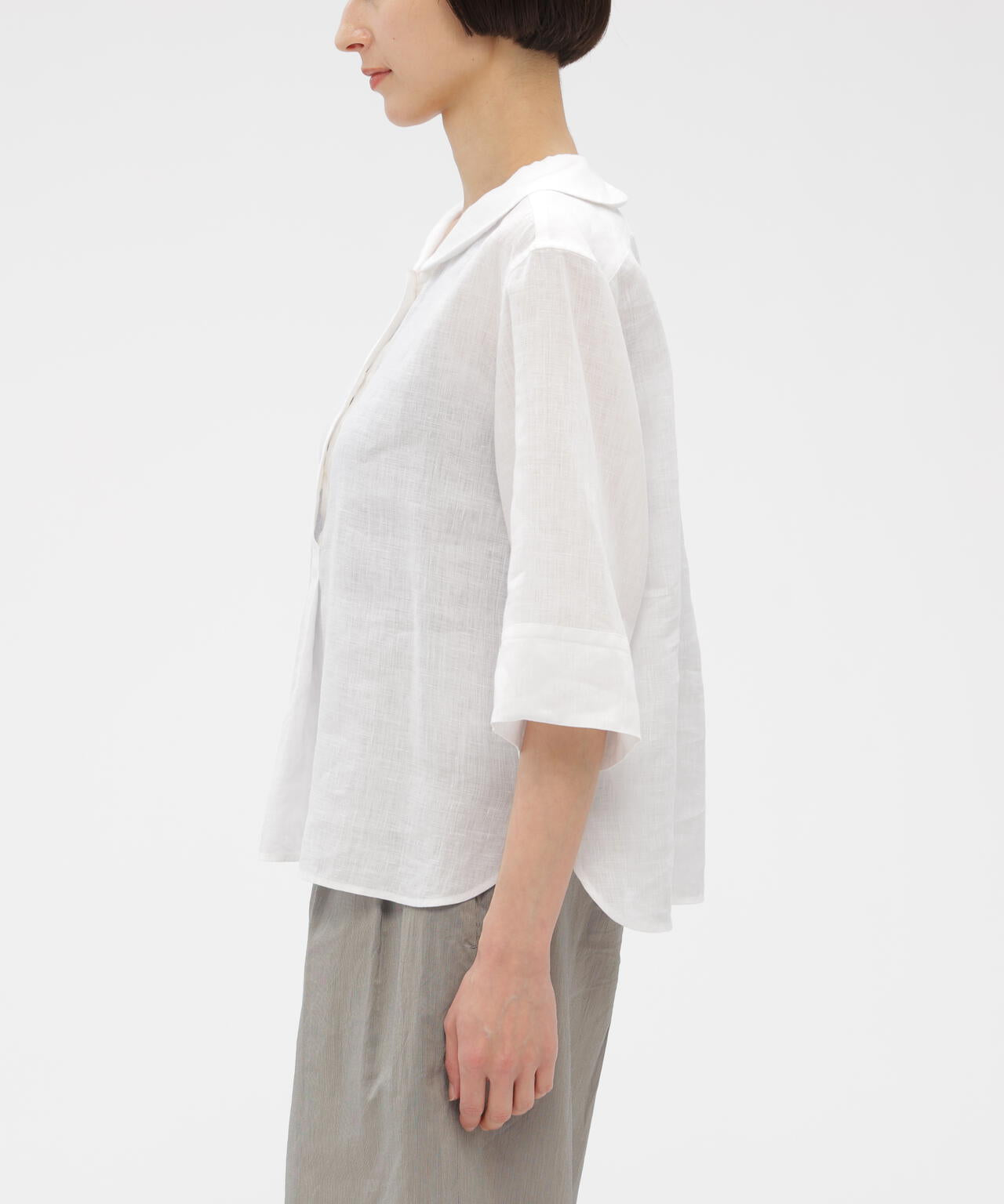LINEN VOILE SHIRT