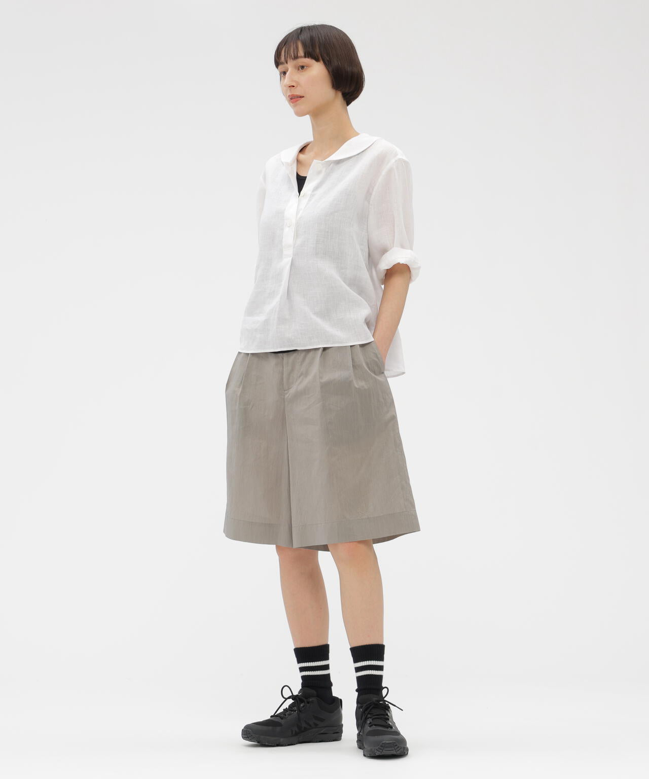 LINEN VOILE SHIRT