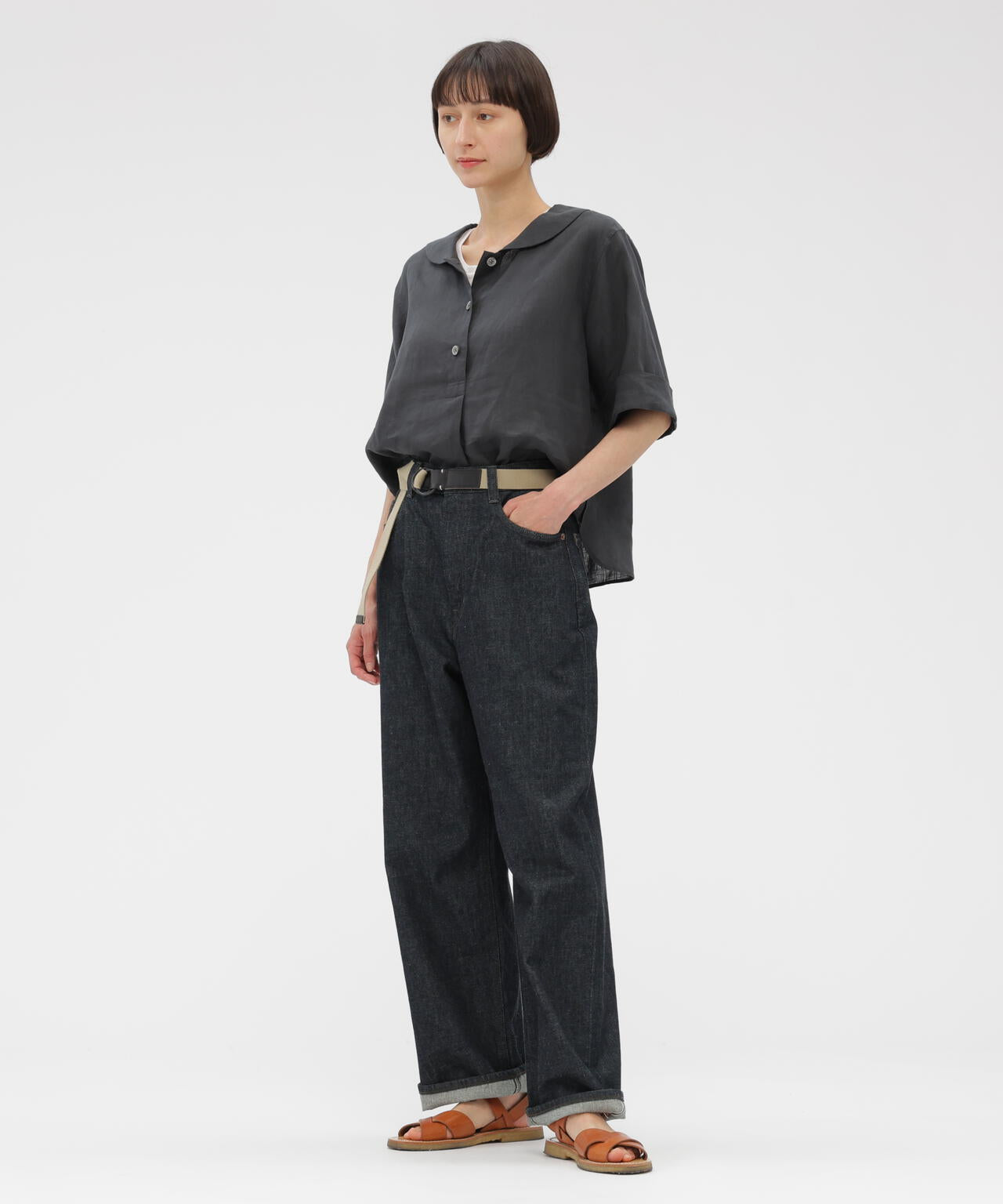 LINEN VOILE SHIRT