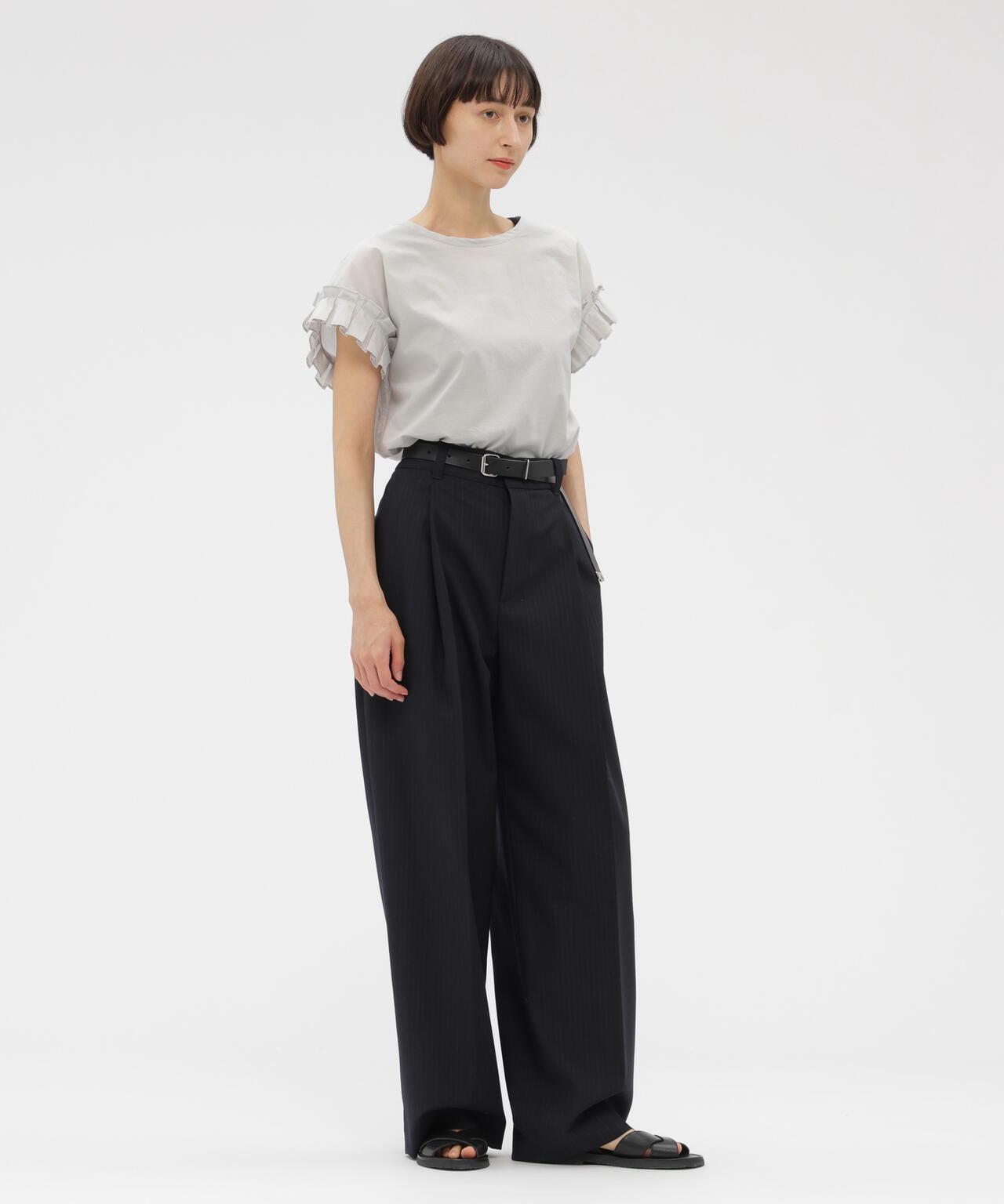 YARN DYE WASHED COTTON SHIRT