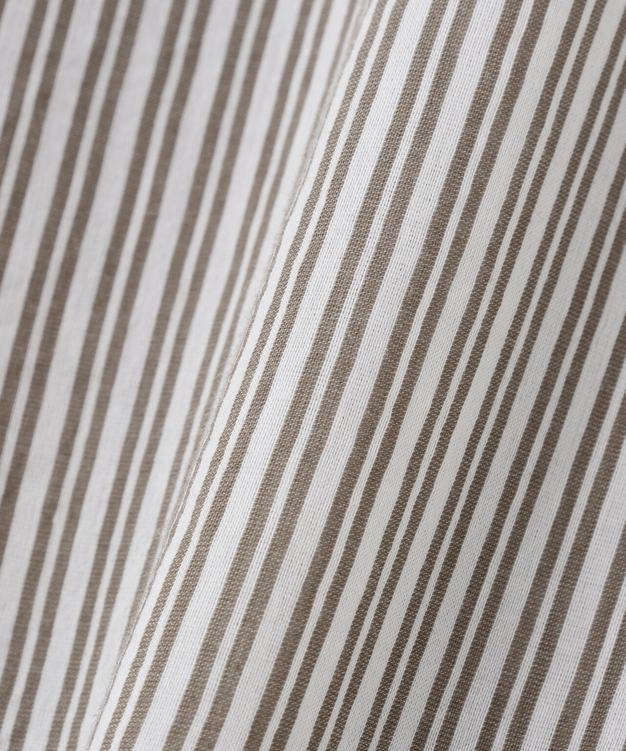 DOUBLE STRIPE COTTON SILK SHIRT