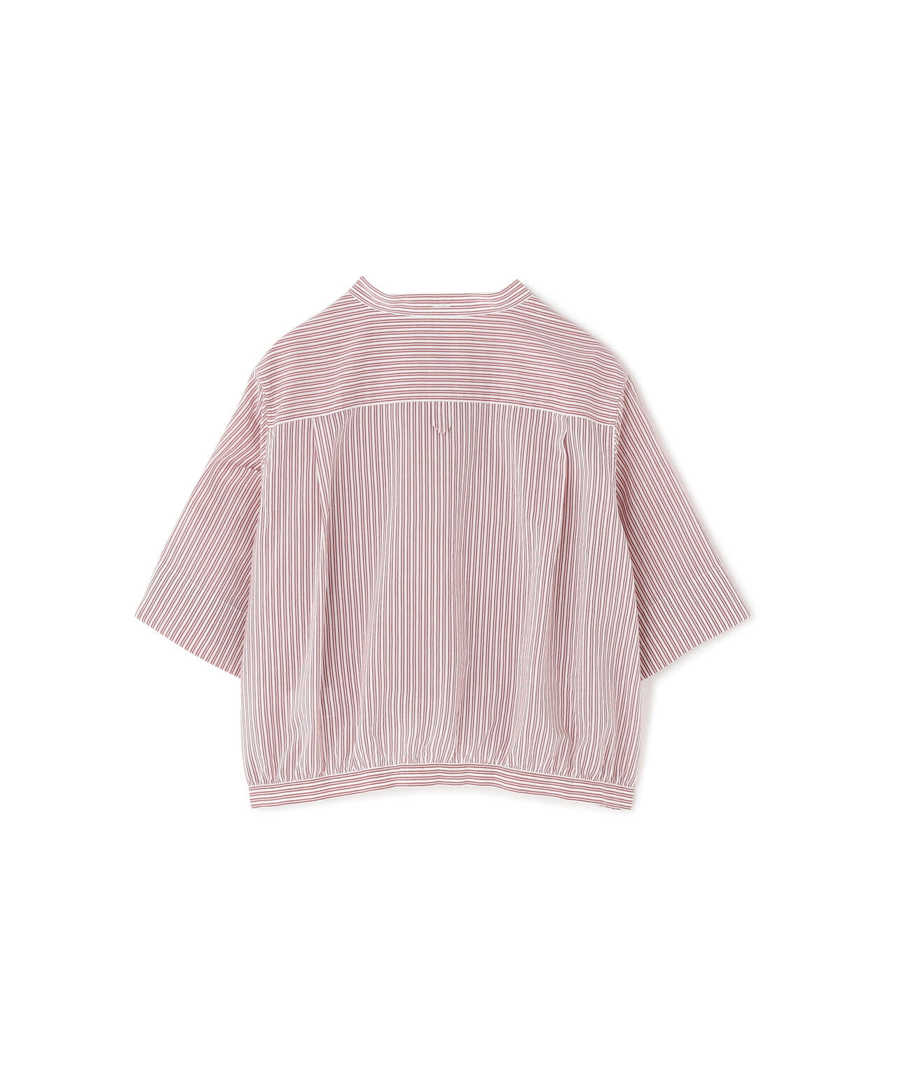 DOUBLE STRIPE COTTON SILK SHIRT