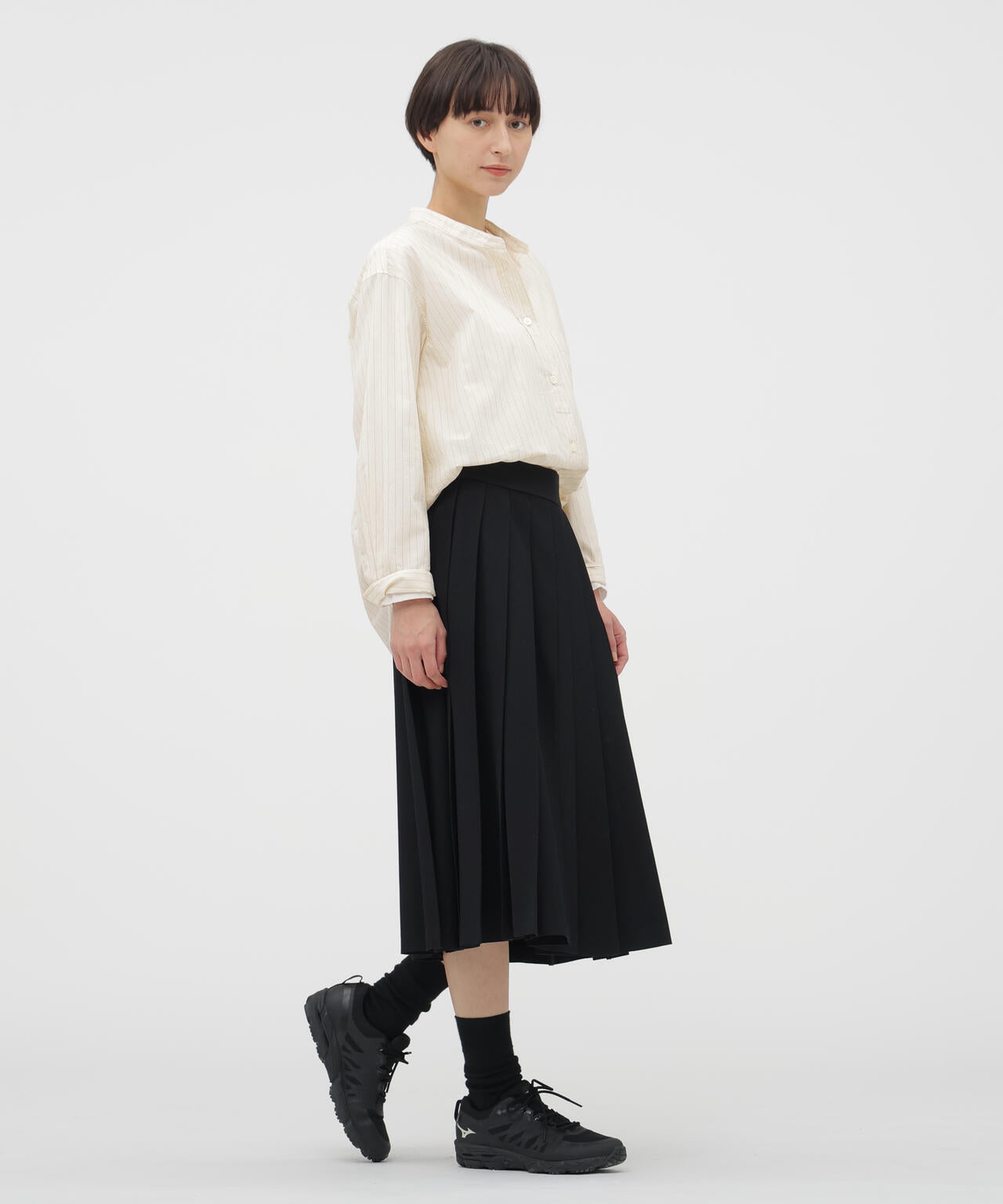 SIMPLE STRIPE COTTON SHIRT