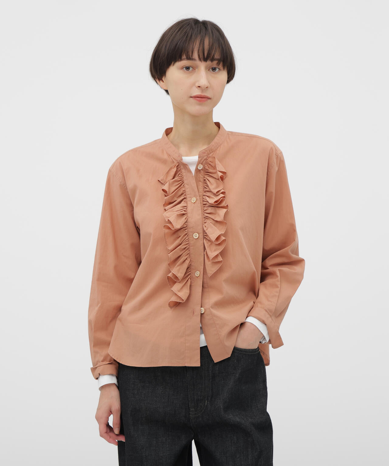 WASHED COTTON SHIRT
