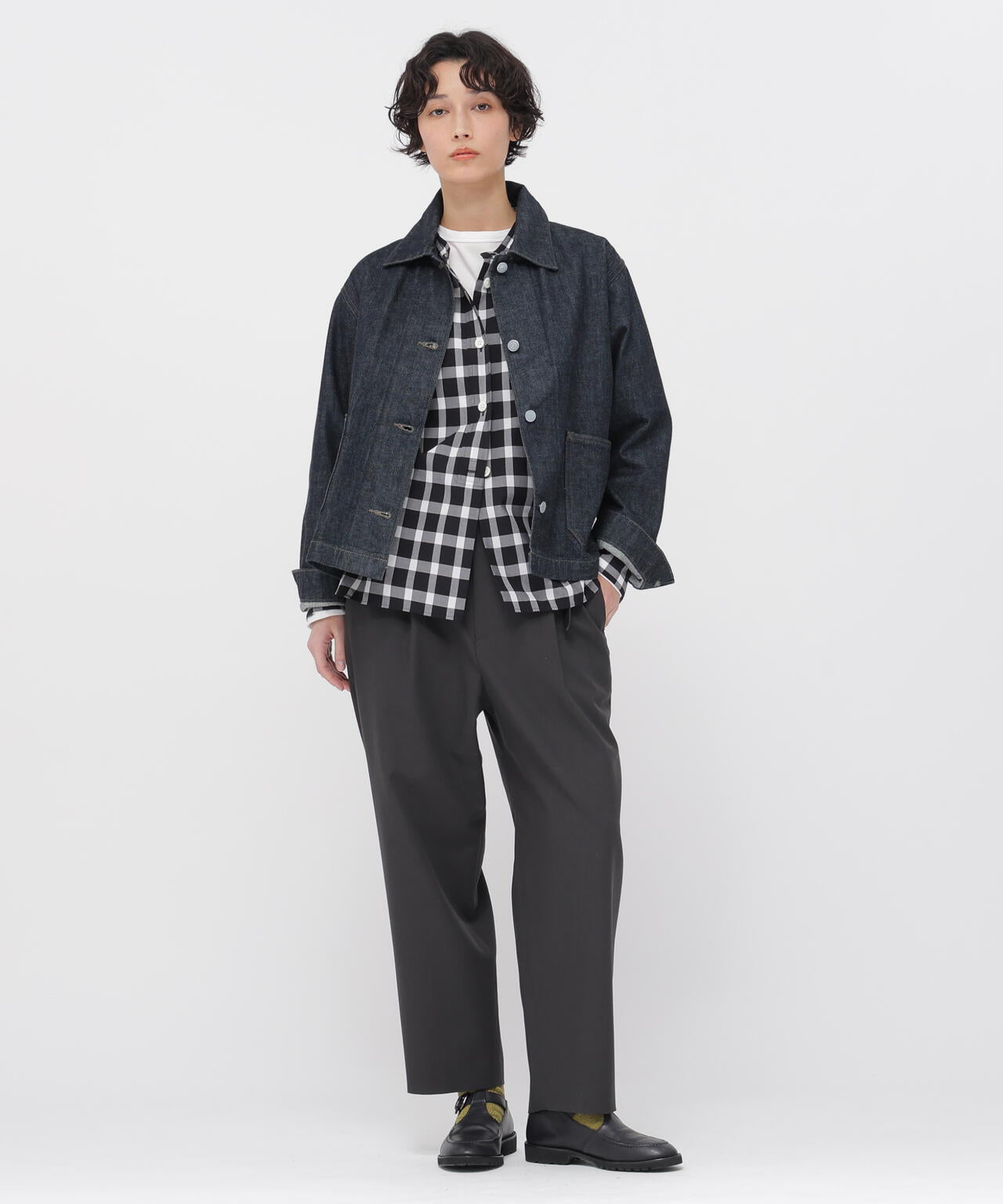 COTTON CHECK SHIRT