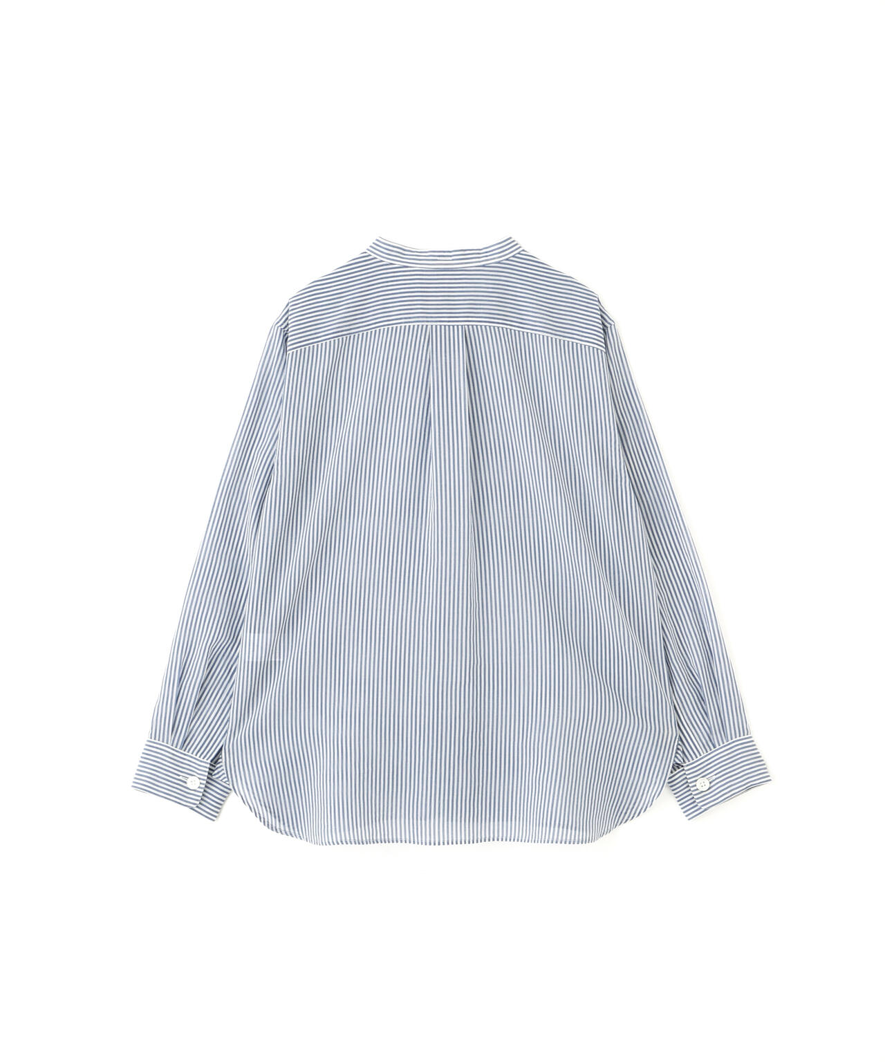 COTTON SILK STRIPE SHIRT