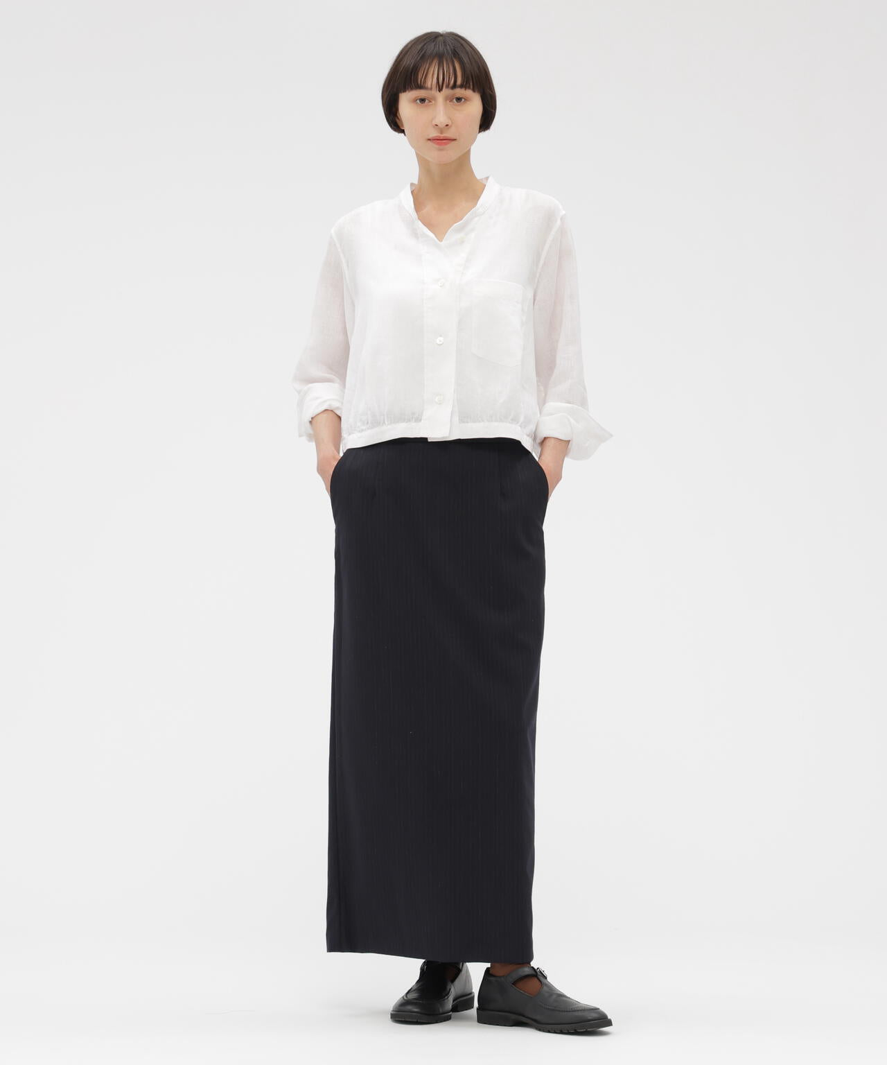 LINEN VOILE SHIRT