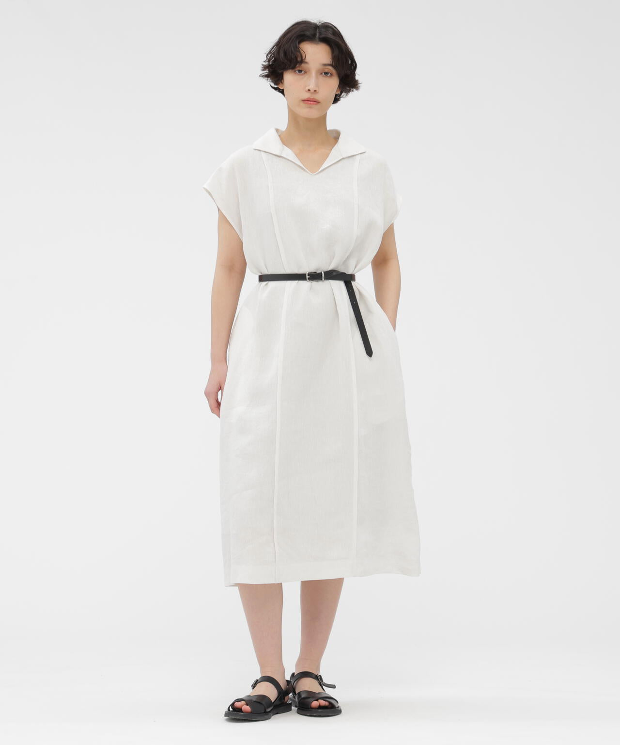 LINEN DRESS