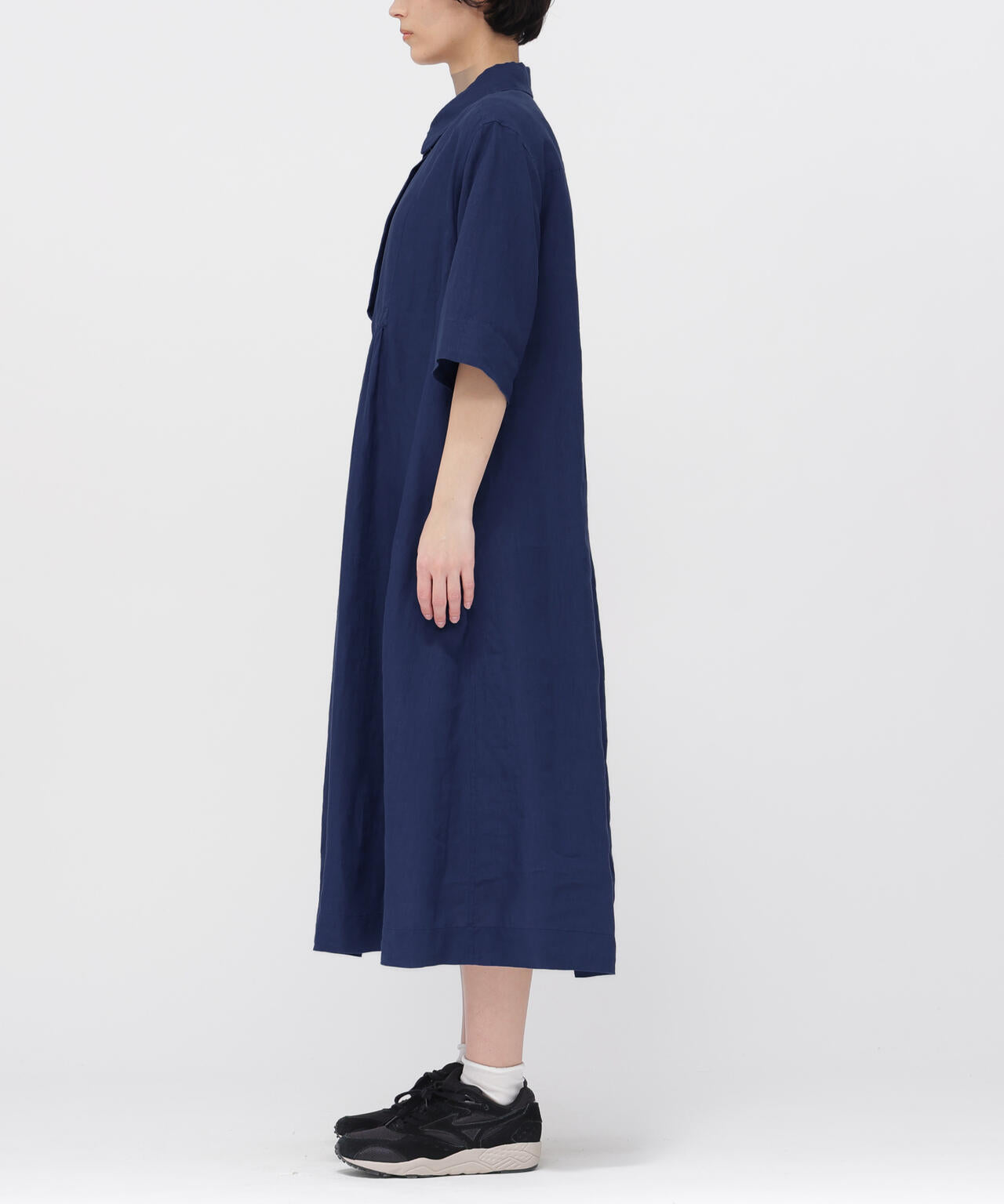 SHIRTING LINEN DRESS