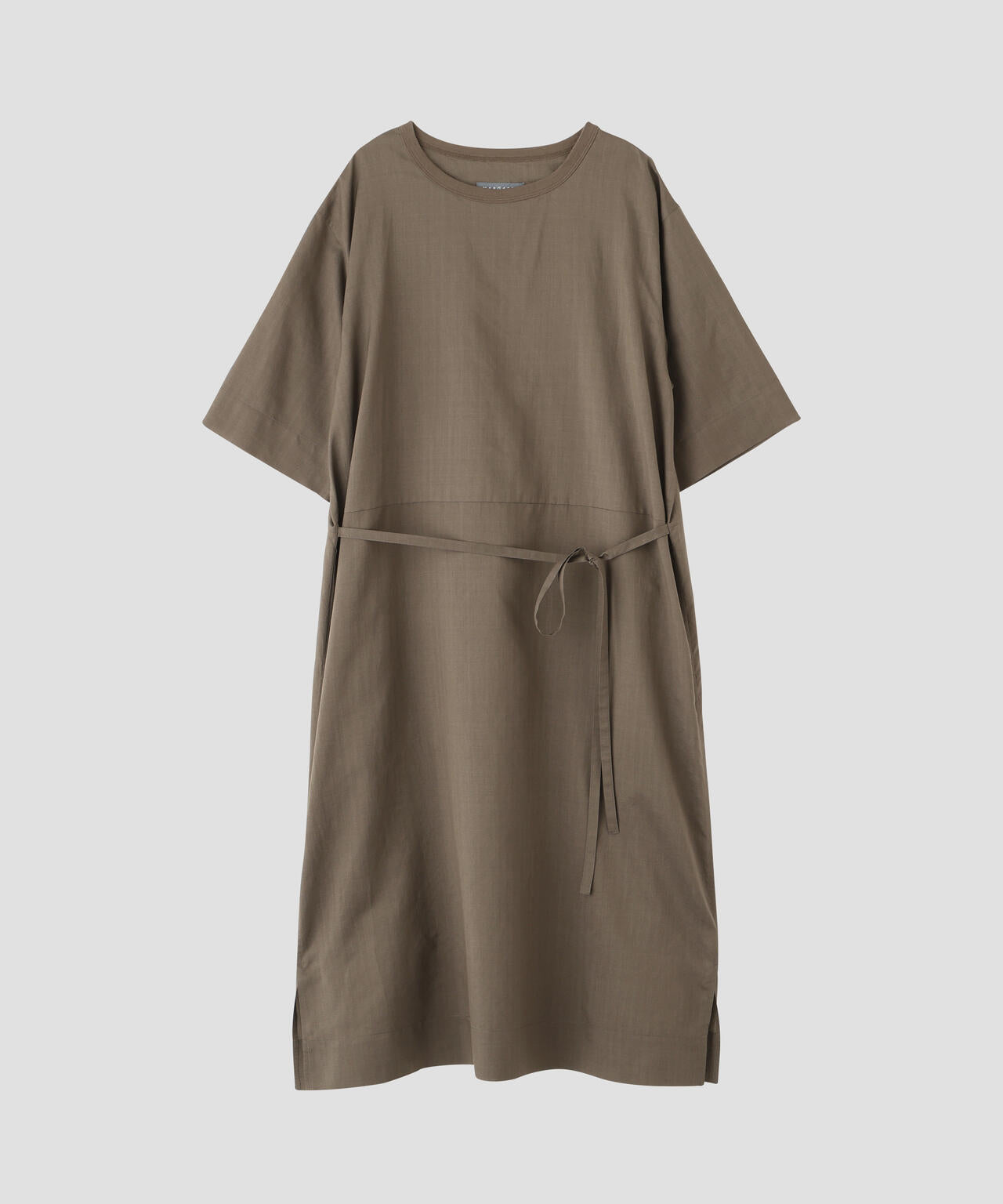WASHABLE SILK POPLIN DRESS