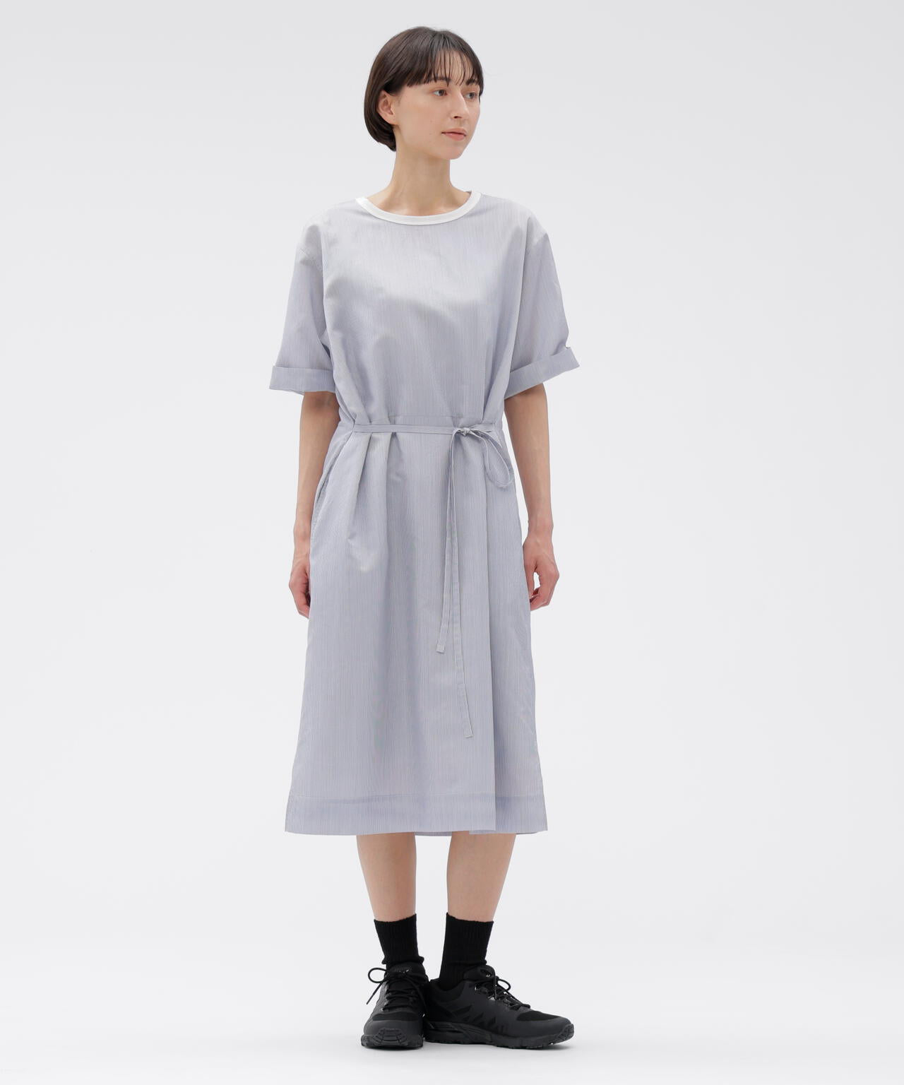 WASHABLE SILK POPLIN DRESS