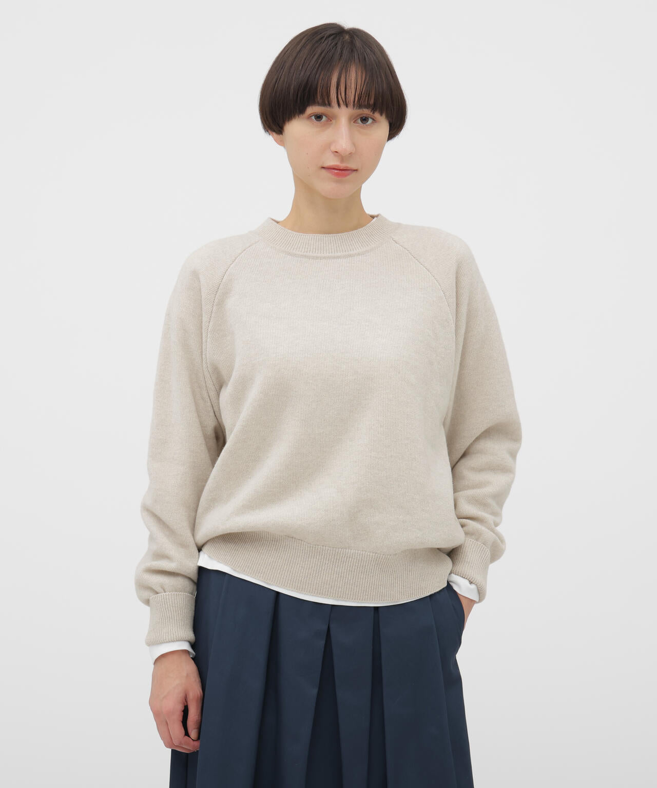 FINE WOOL LOOPBACK KNITWEAR | MARGARET HOWELL（マーガレット