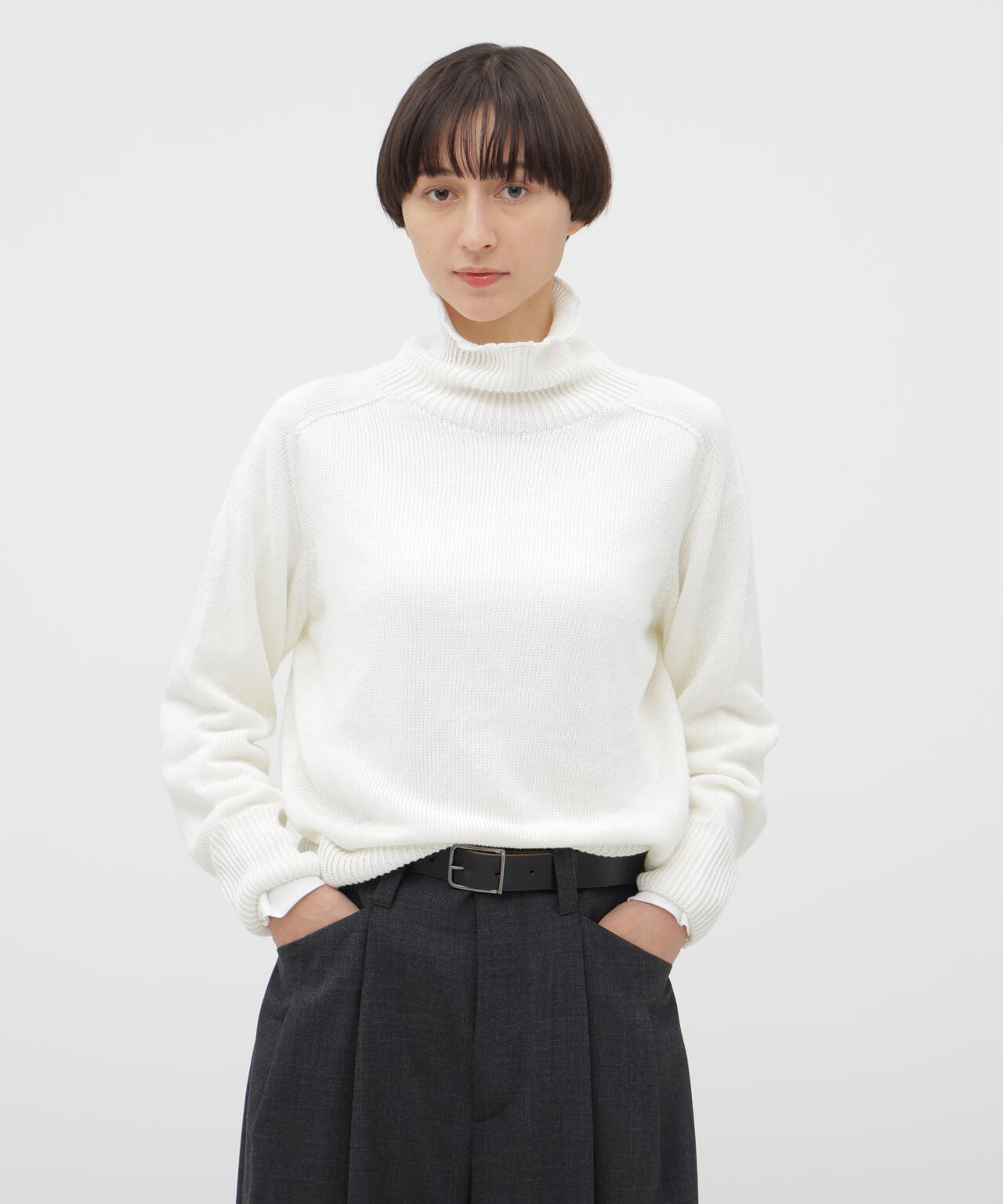 LINEN COTTON KNITWEAR | MARGARET HOWELL（マーガレット・ハウエル
