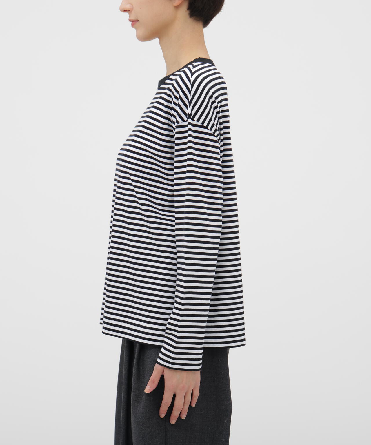 SOFT COTTON JERSEY TOP