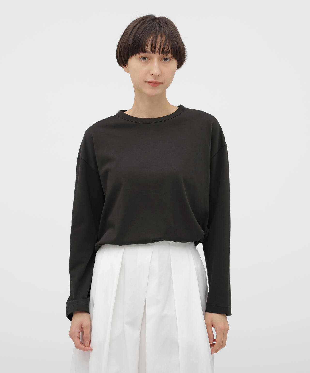 SOFT COTTON JERSEY TOP