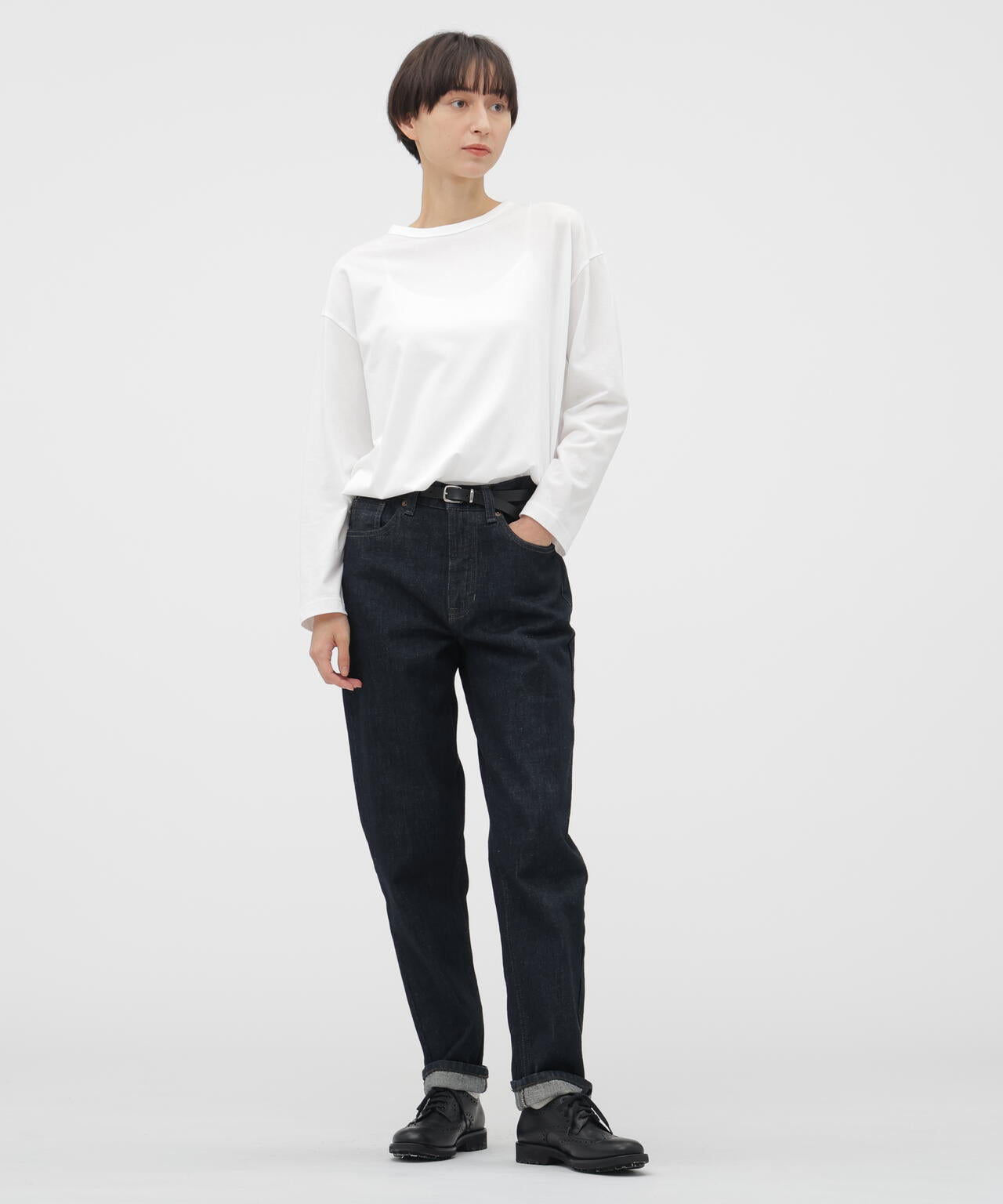 SOFT COTTON JERSEY TOP