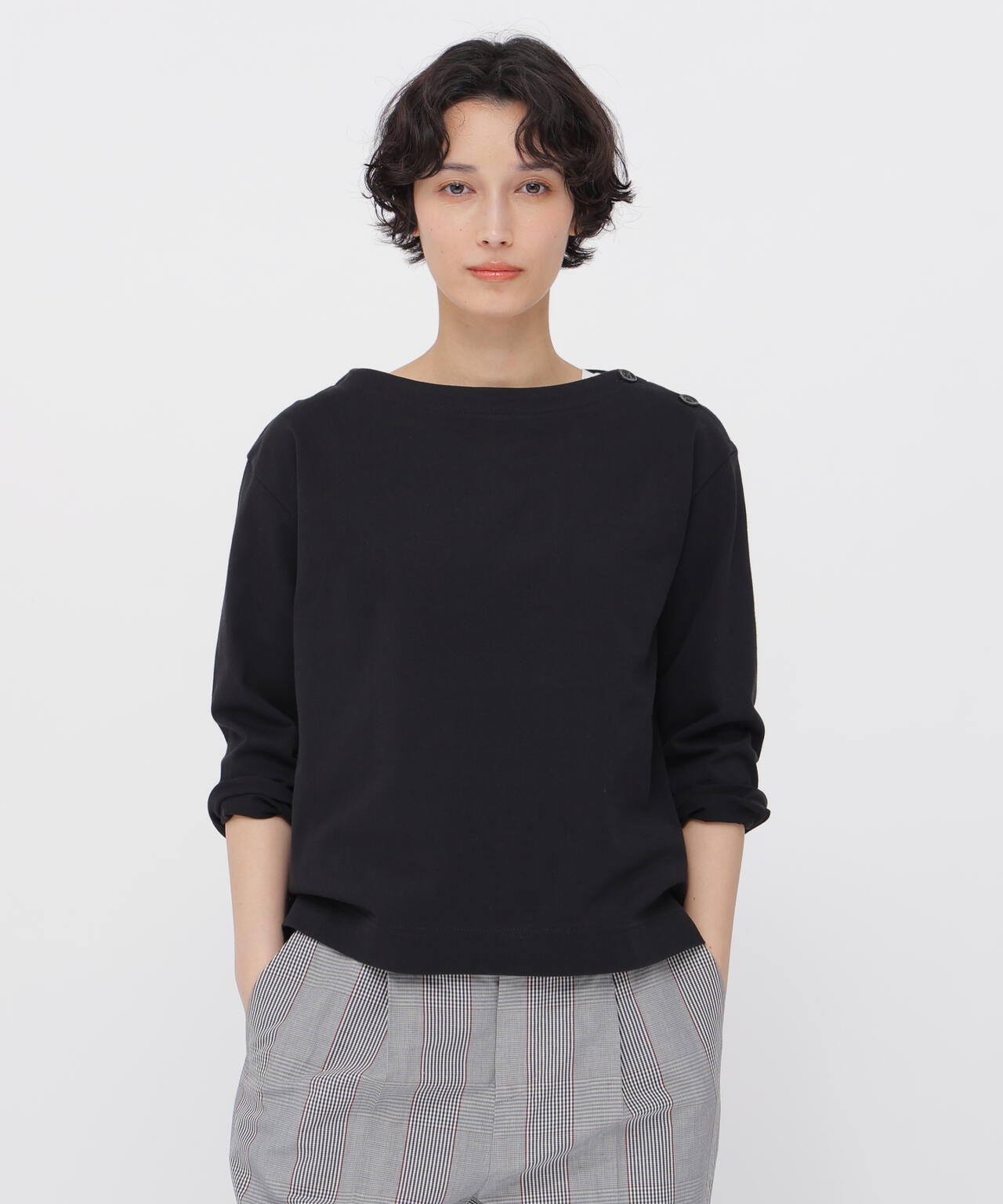 TOUGH COTTON JERSEY TOP
