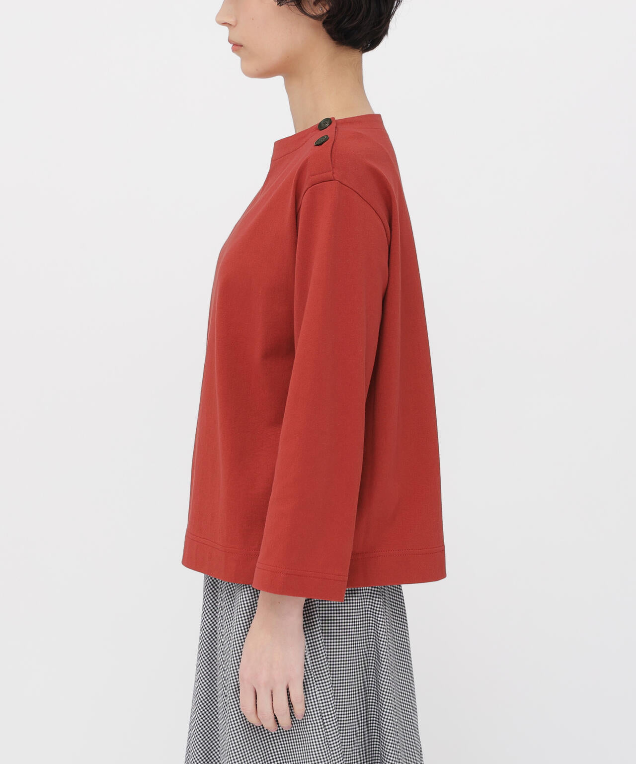 TOUGH COTTON JERSEY TOP