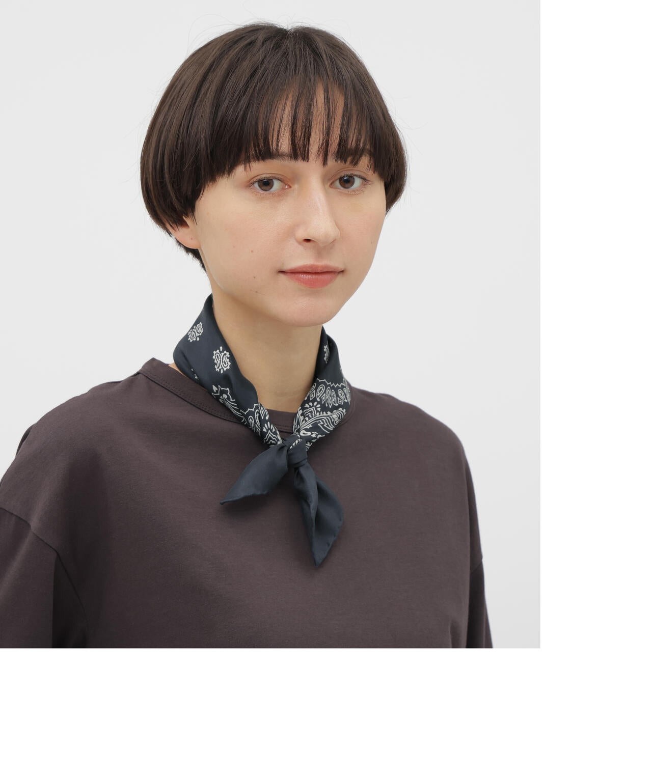 SILK TWILL PAISLEY SCARF