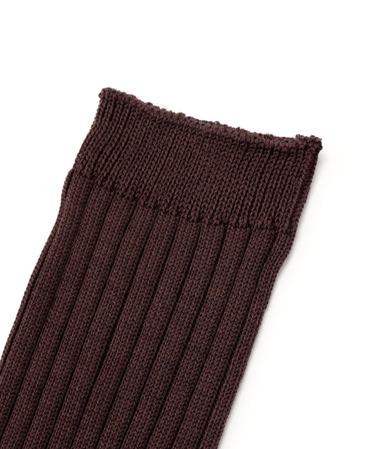 SILK COTTON RIB SOCKS