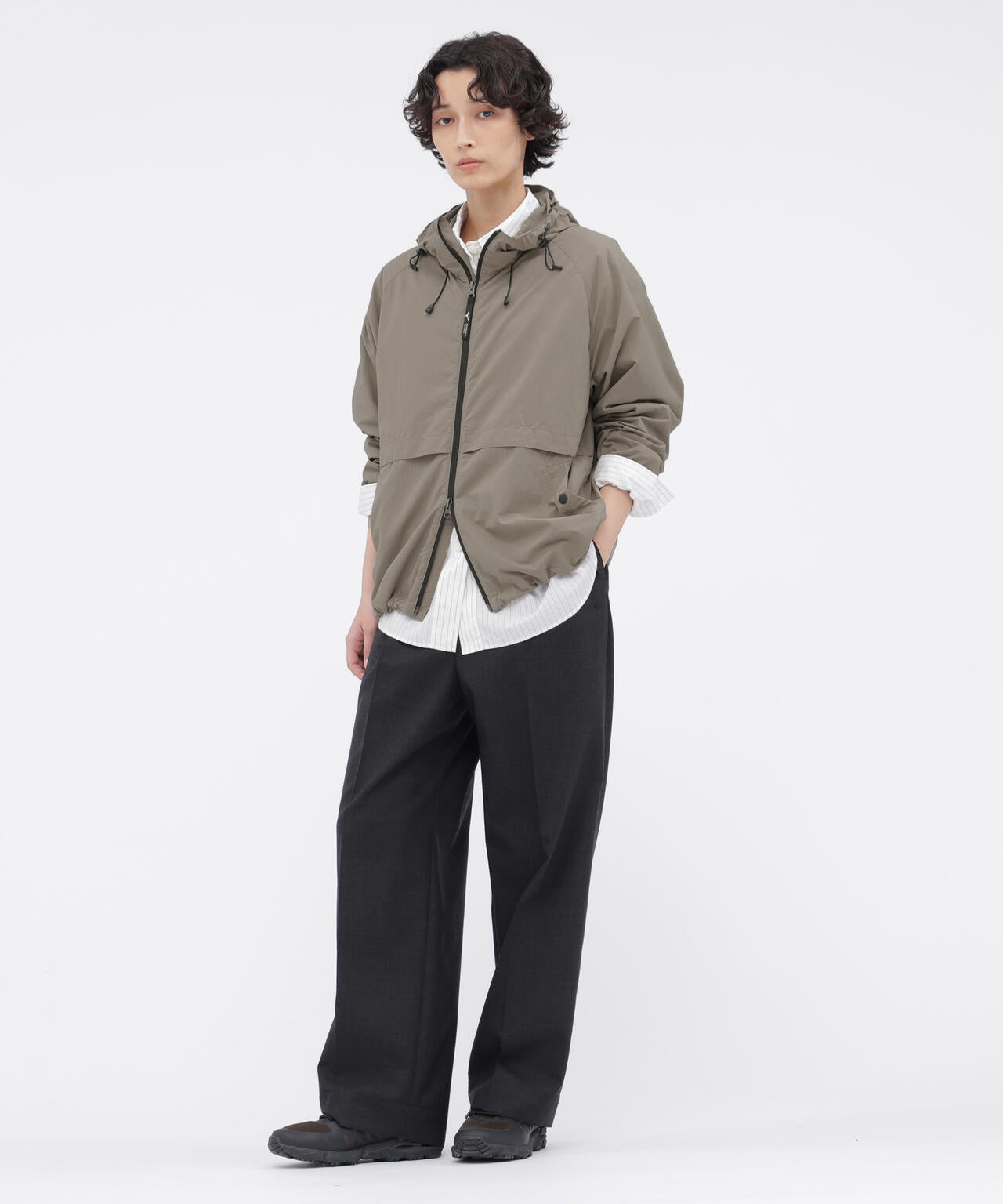 RECYCLED TASLAN NYLON TAFFETA BLOUSON