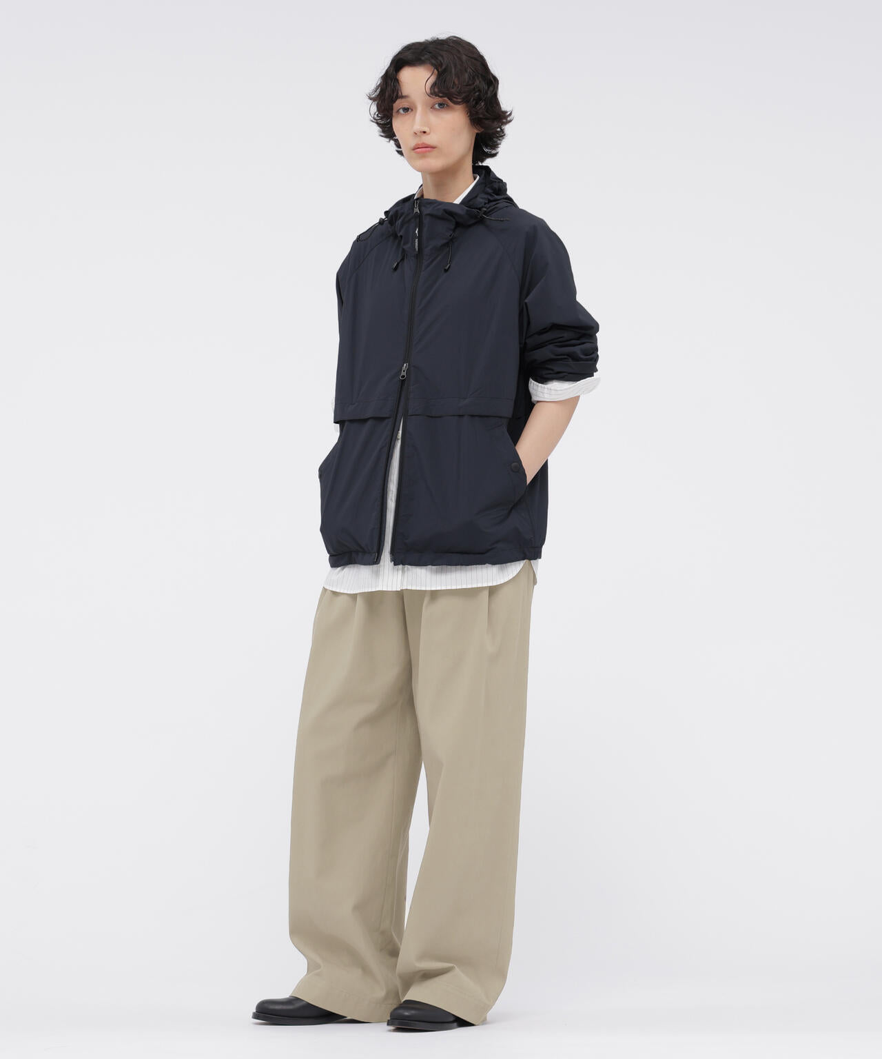 RECYCLED TASLAN NYLON TAFFETA BLOUSON