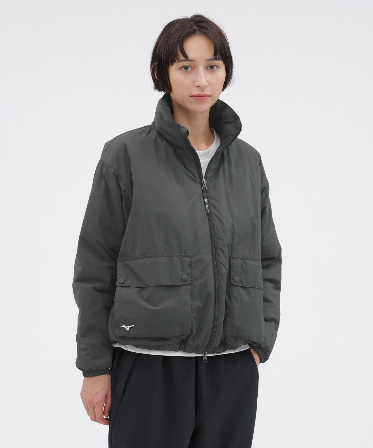 RECYCLED LIGHT NYLON POPLIN BLOUSON