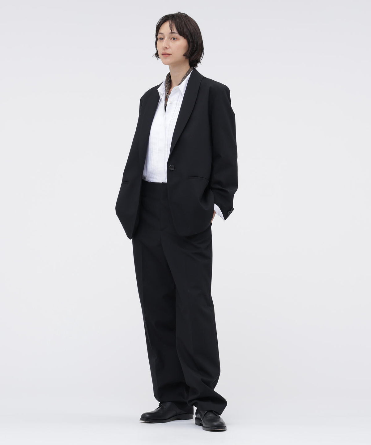 DRY WOOL PLAINWEAVE JACKET