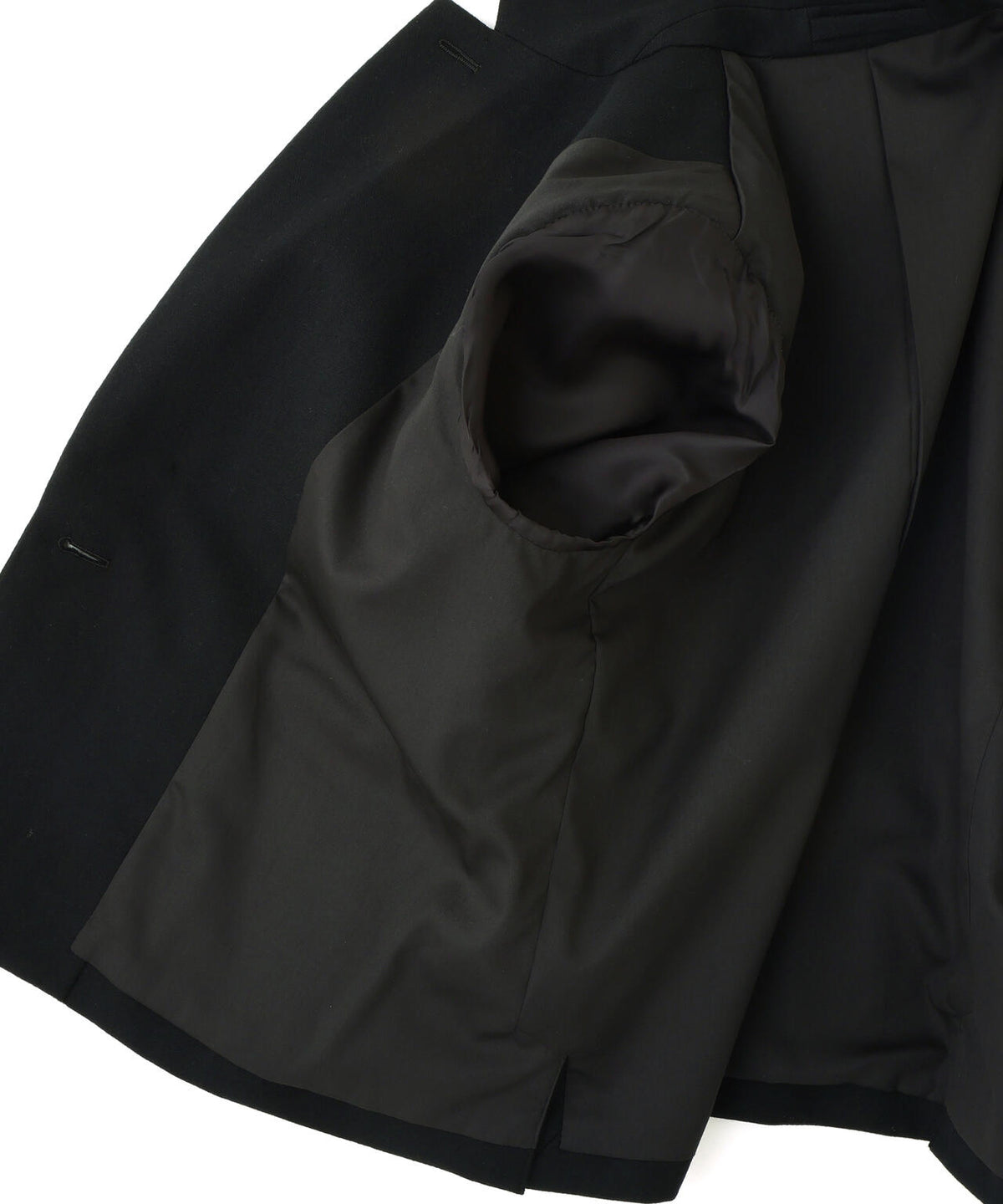MILLED HERRINGBONE WOOL JACKET