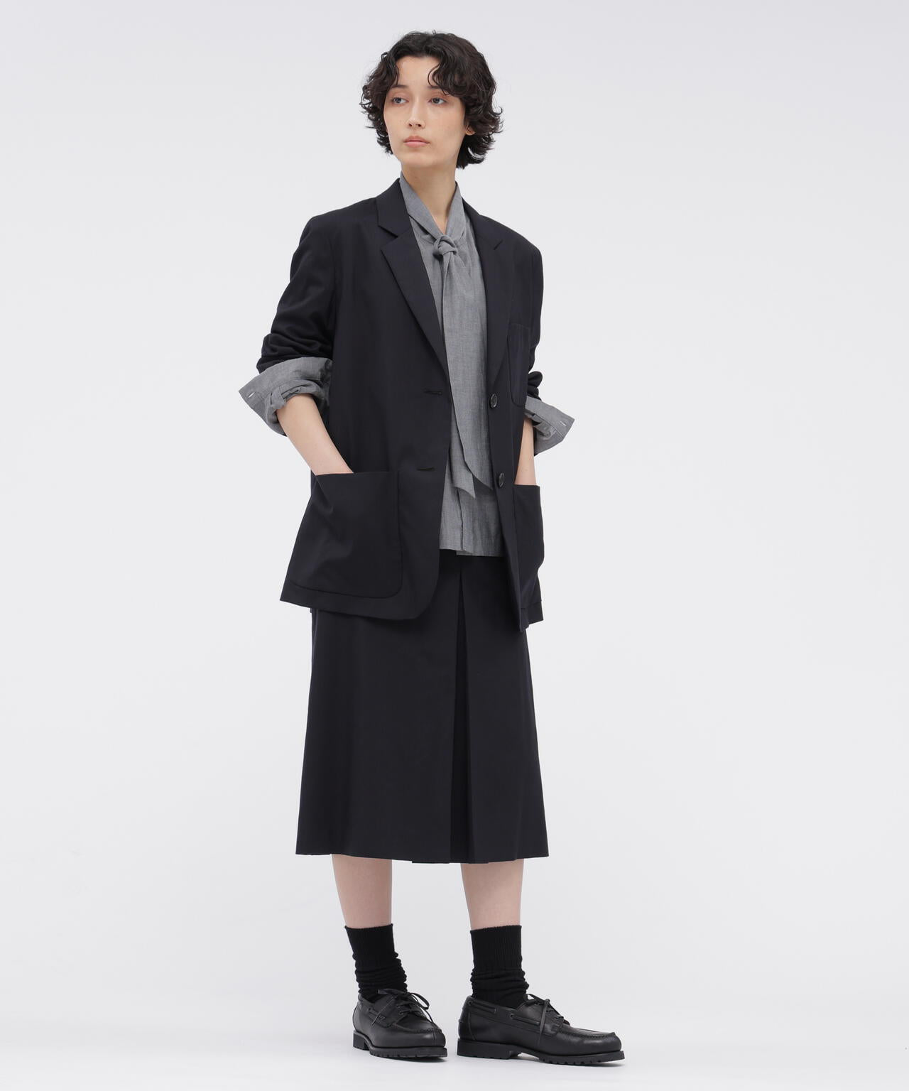 SUMMER WOOL SKIRT