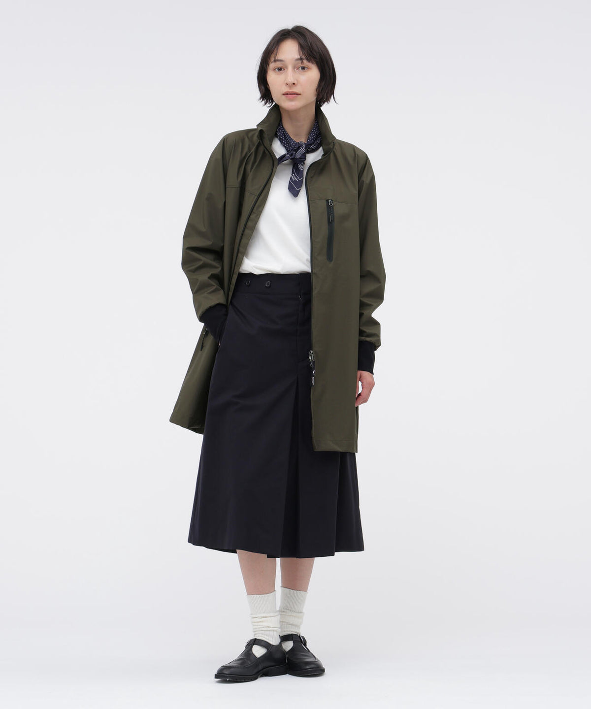 SUMMER WOOL SKIRT