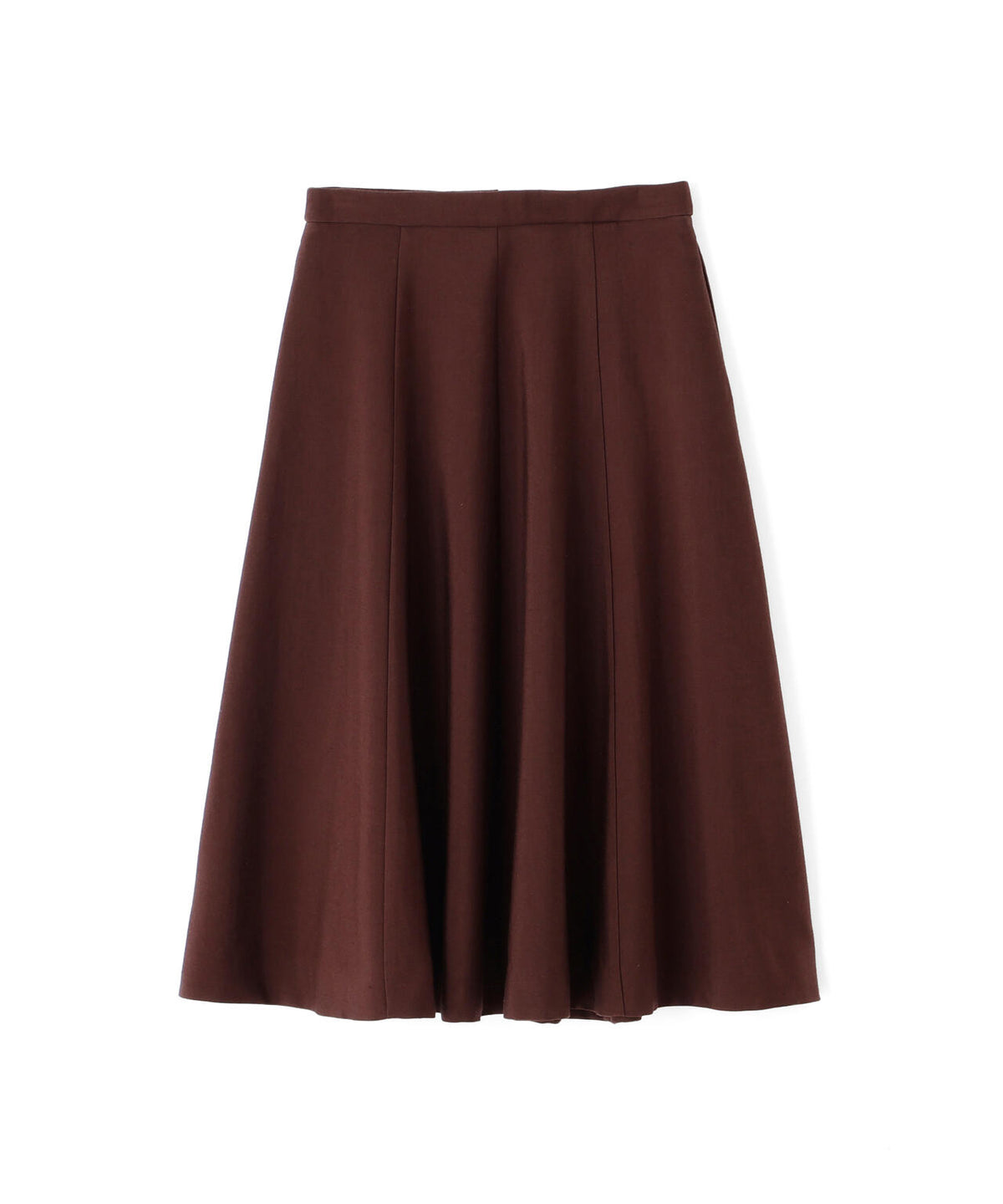 WOOL COTTON MOLESKIN SKIRT