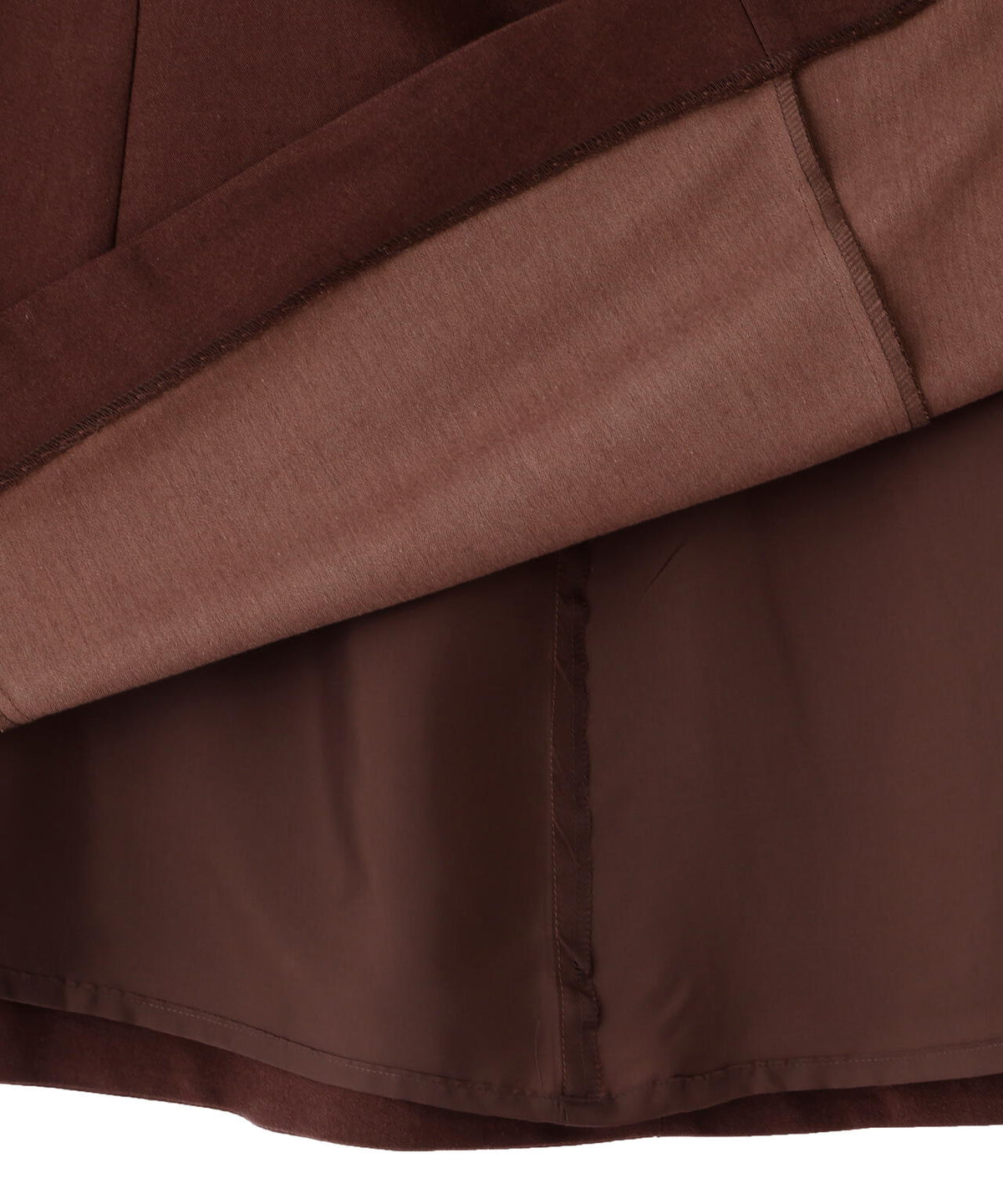WOOL COTTON MOLESKIN SKIRT