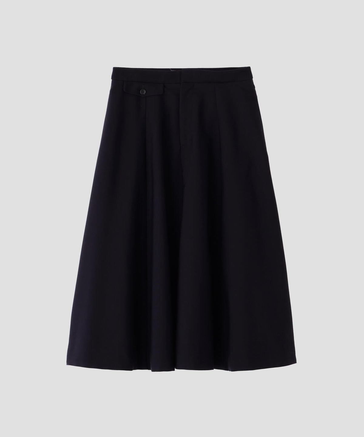 WOOL COTTON MOLESKIN SKIRT
