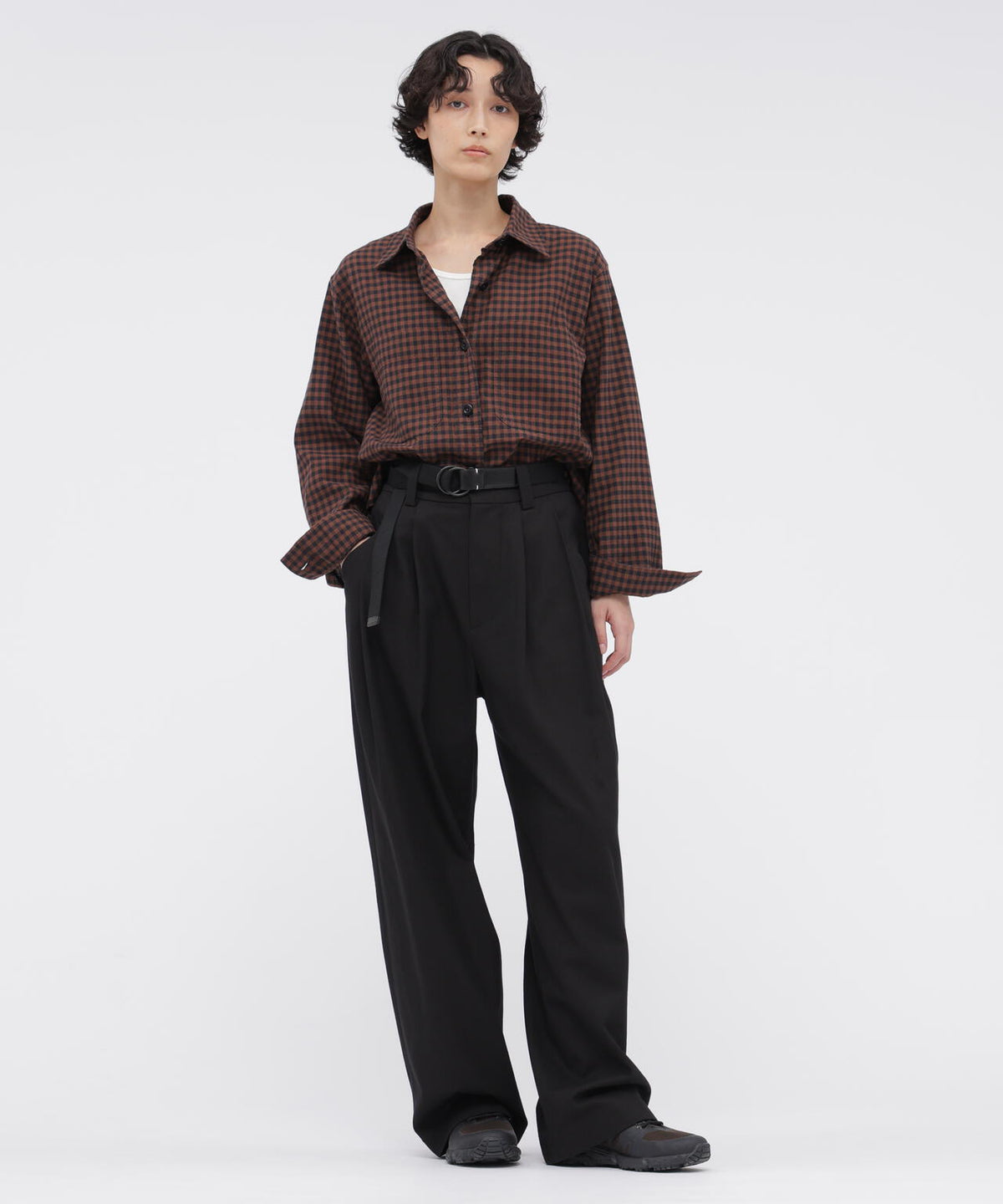 ORGANIC COTTON TWILL TROUSERS