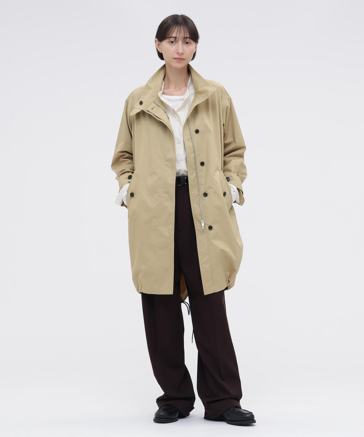 FLUID WOOL TROUSERS
