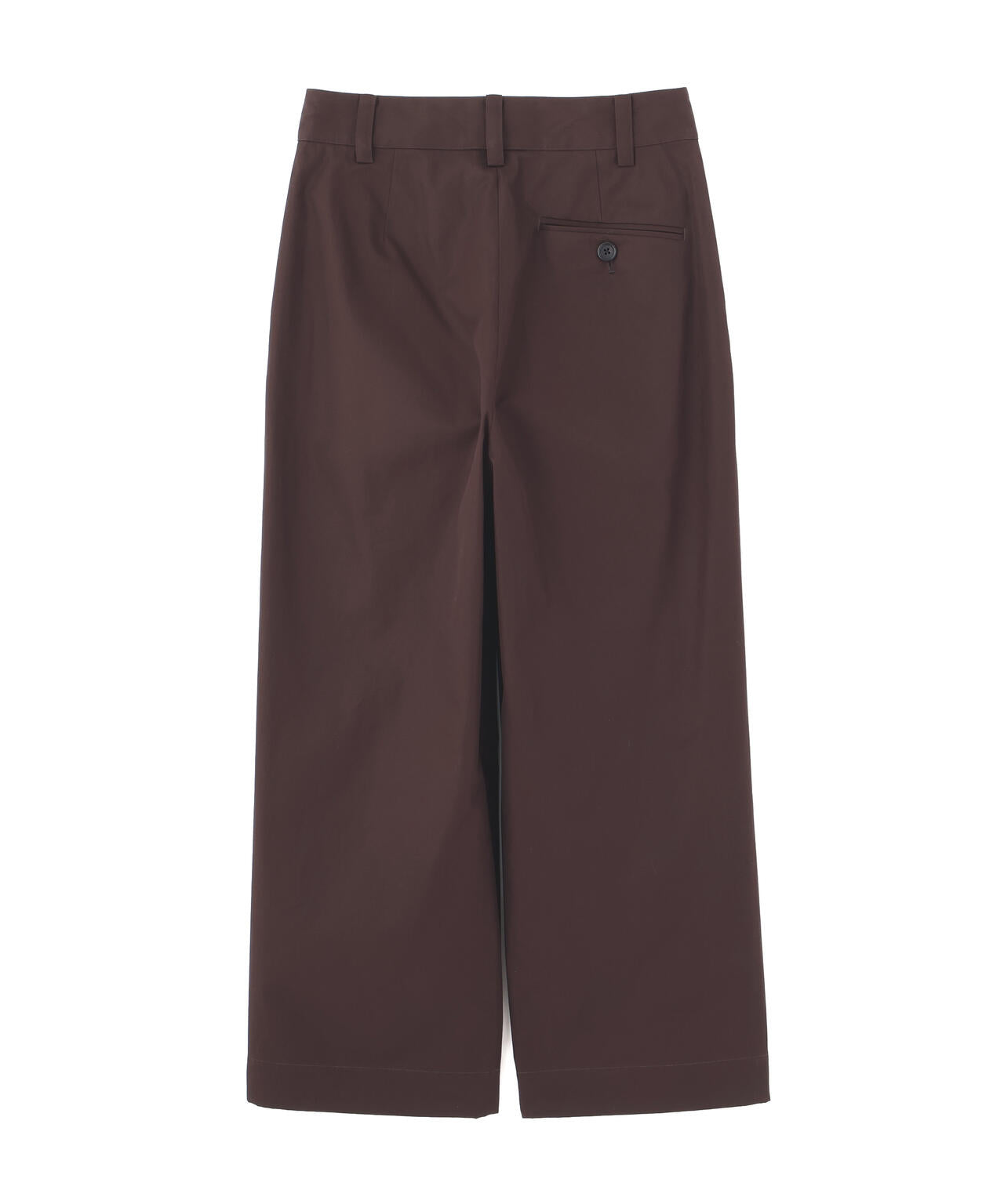 SOFT BRUSHED COTTON TWILL TROUSERS
