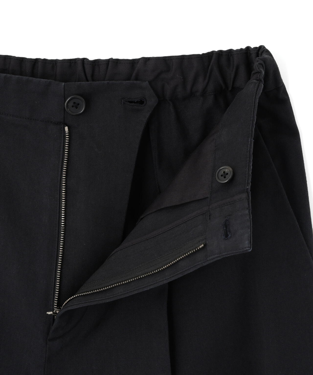 COTTON TWILL TROUSERS