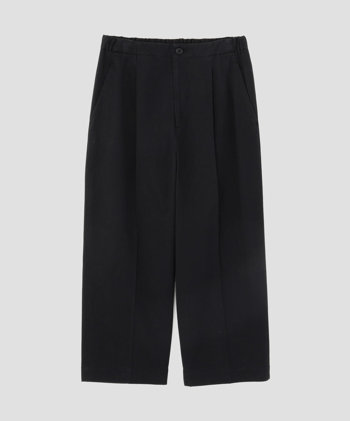 COTTON TWILL TROUSERS